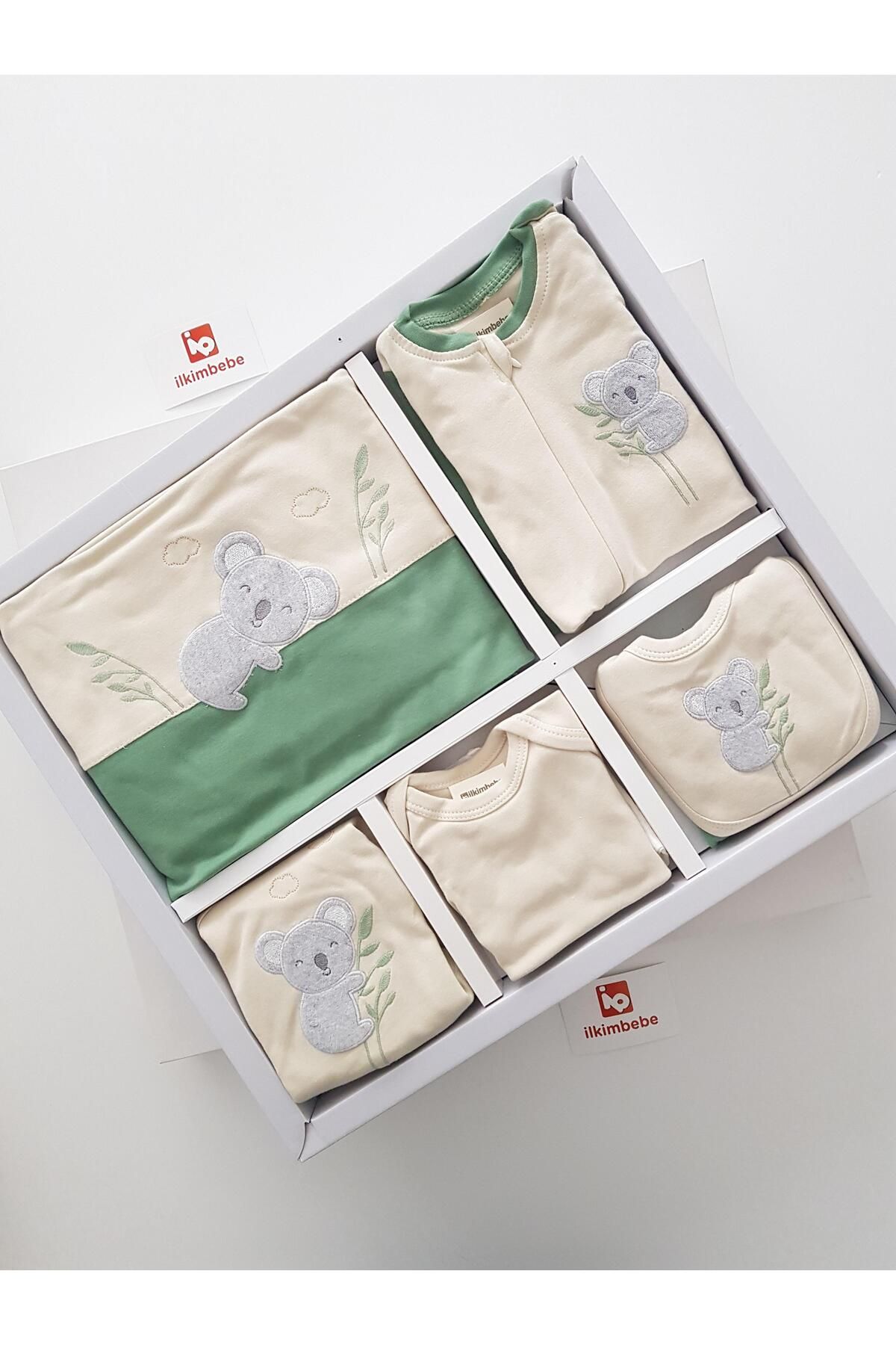 ilkimbebe Koala 10lu Yenidoğan Bebek Hastane Çıkışı Seti