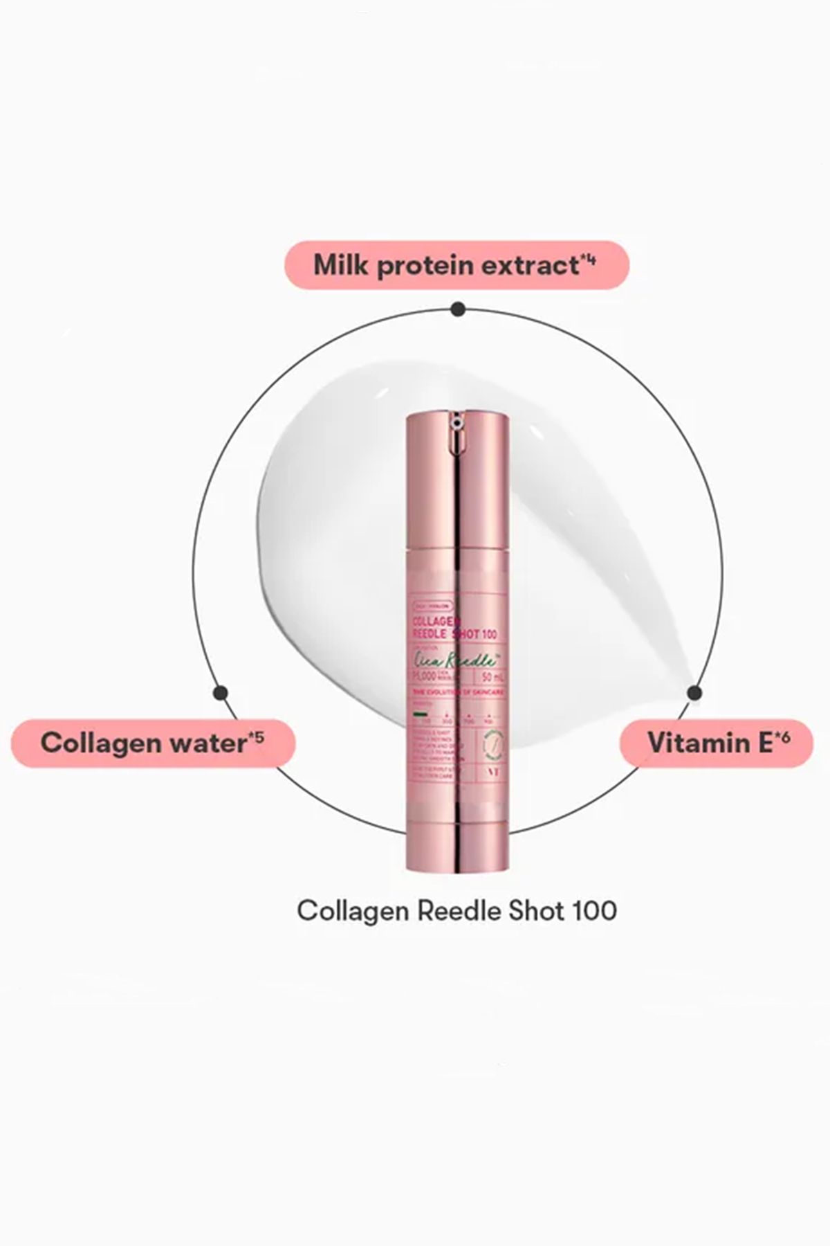 VT COSMETICS-VT Cosmetics Collagen Reddle shot 100 50 ml - Booster facial cu colagen 5