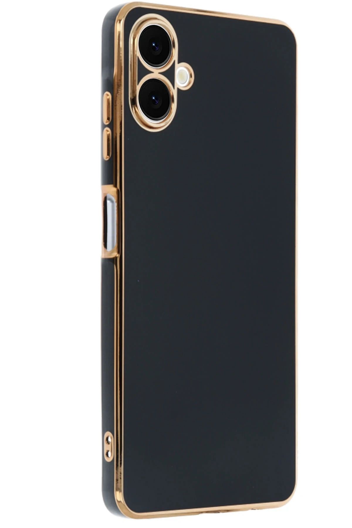 NewFace Samsung Galaxy A06 Kılıf Volet Silikon - Siyah JOJUA
