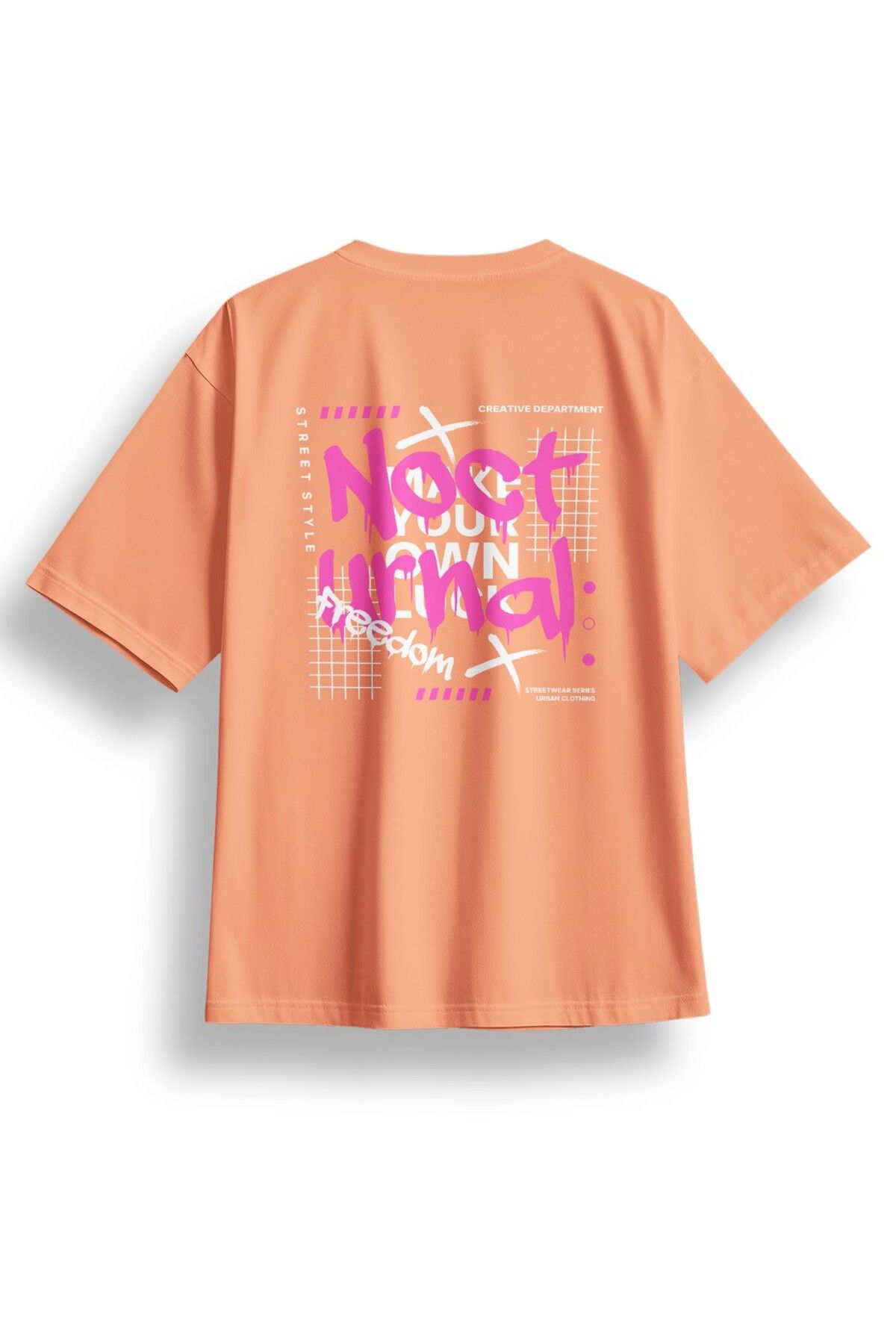 LUMARTA Oversize Nocturnal Baskılı Tshirt