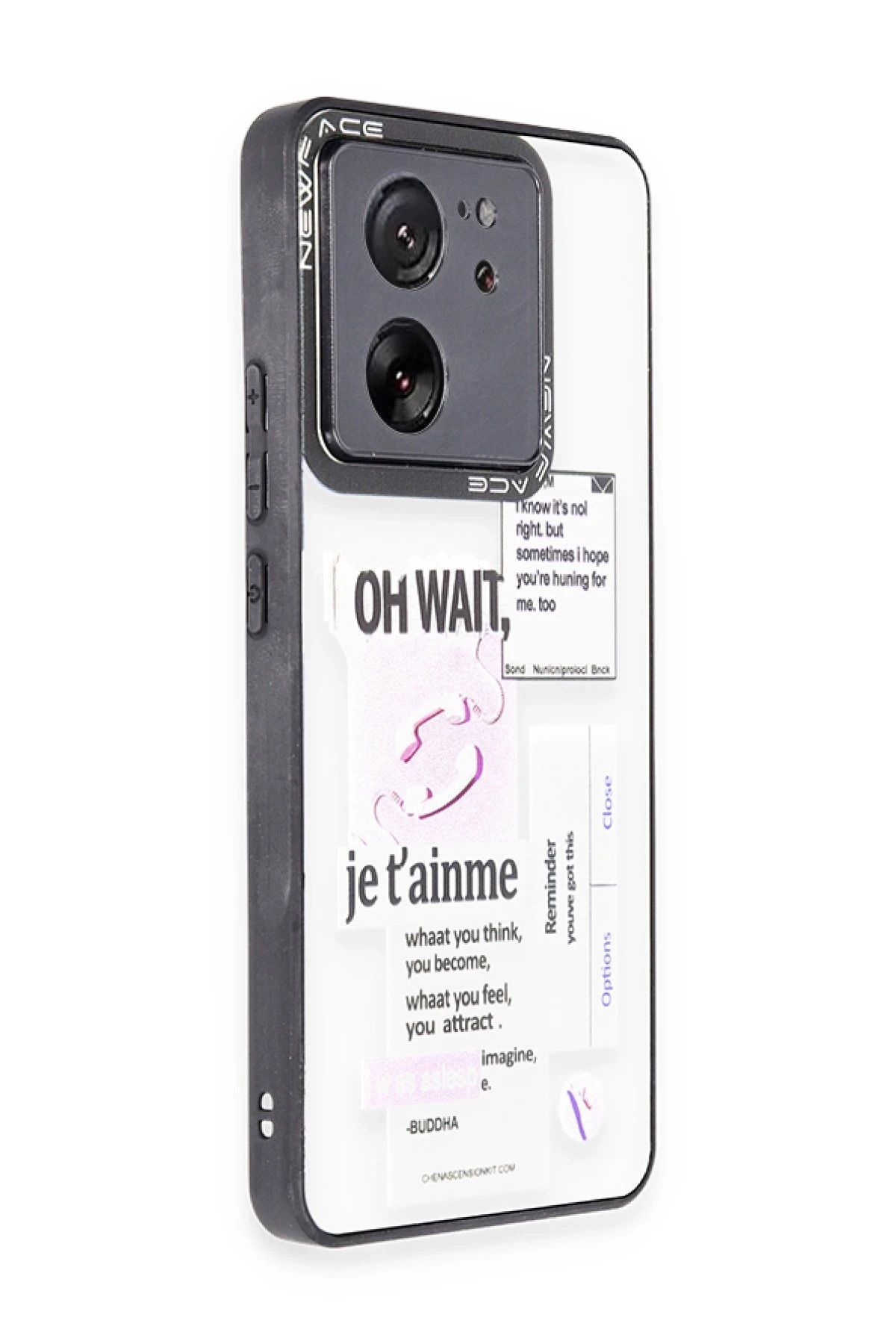 NewFace Xiaomi Mi 13T Pro Kılıf Mirror Desenli Kapak - Mirror - 4 NRMSA