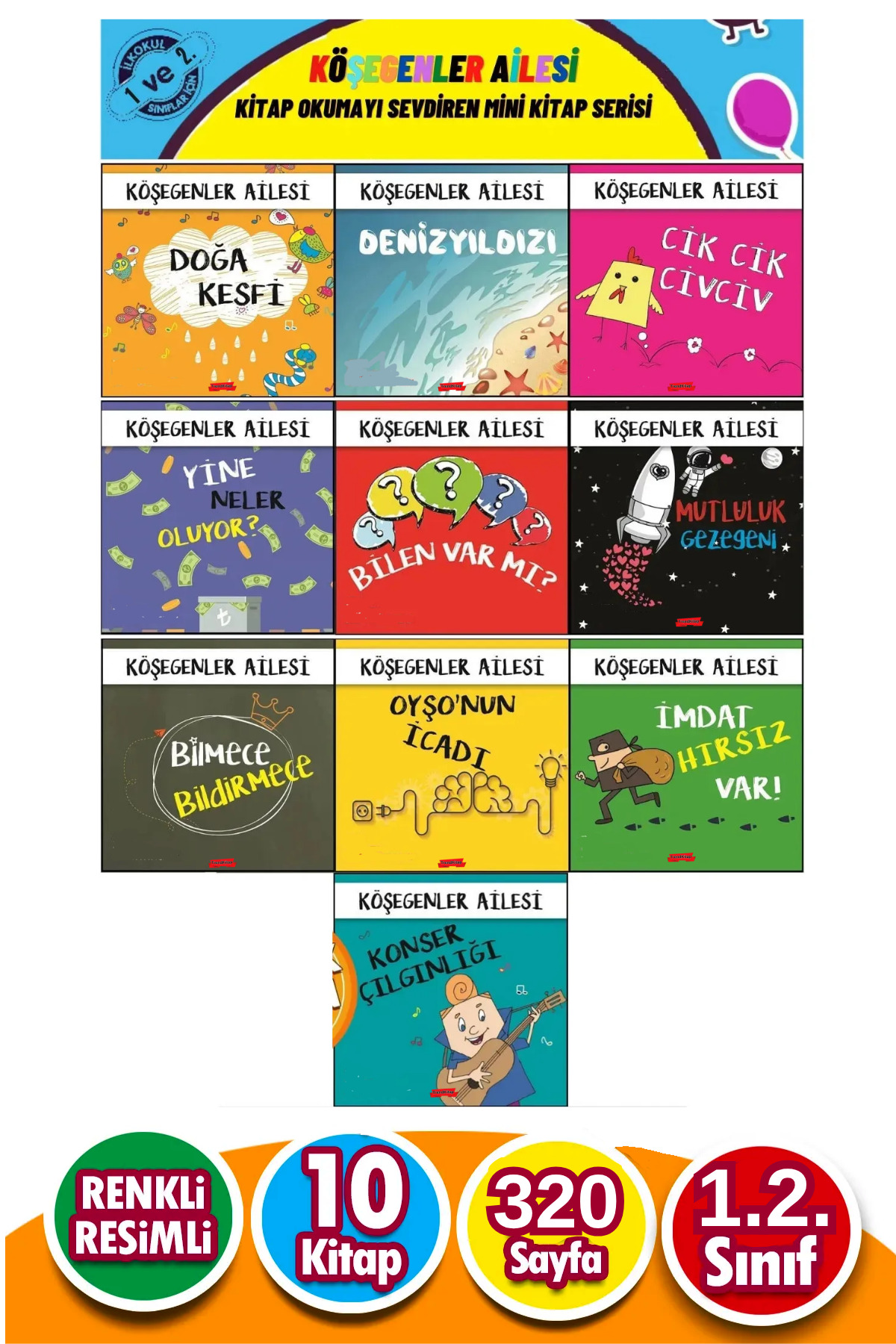 Ata Yayıncılık 1.sınıflar Için Kitap Okumayı Sevdiren Mini Kitaplar Serisi fotoğrafı 3 (önizleme)