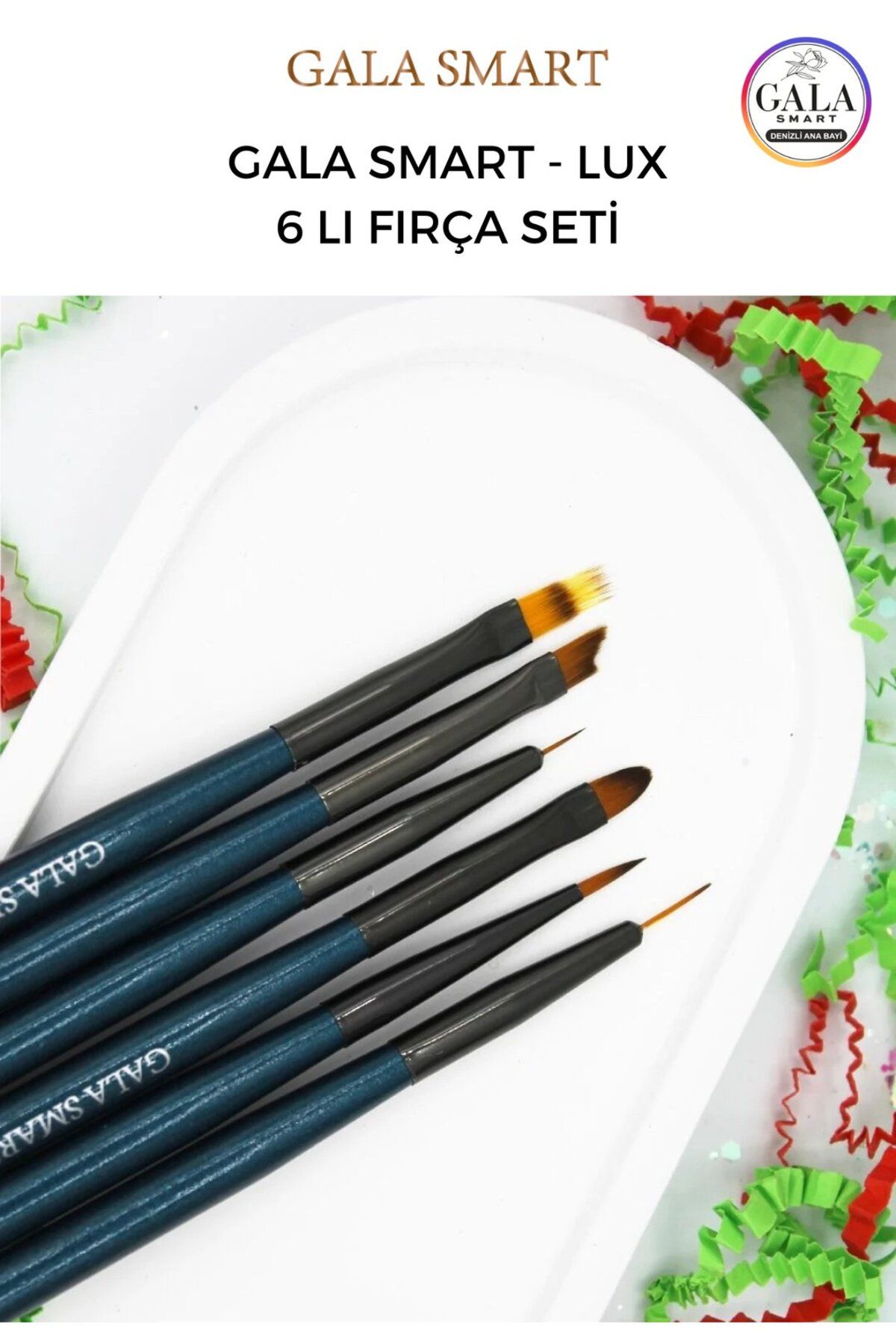 gala smart Protez Tırnak Nail Art Fırça Setleri