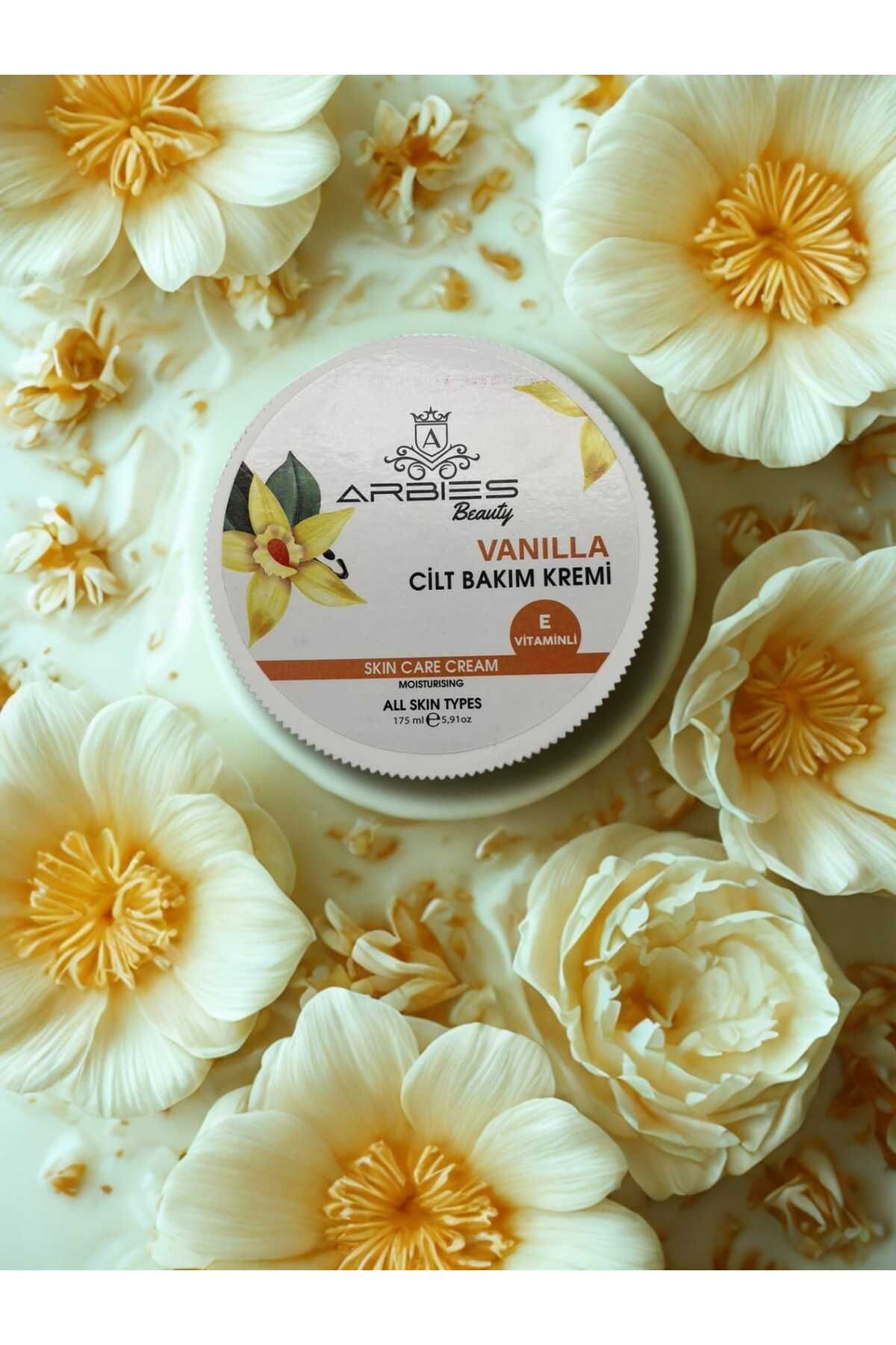 arbies beauty vanilya özlü cilt bakım kremi 175 ml