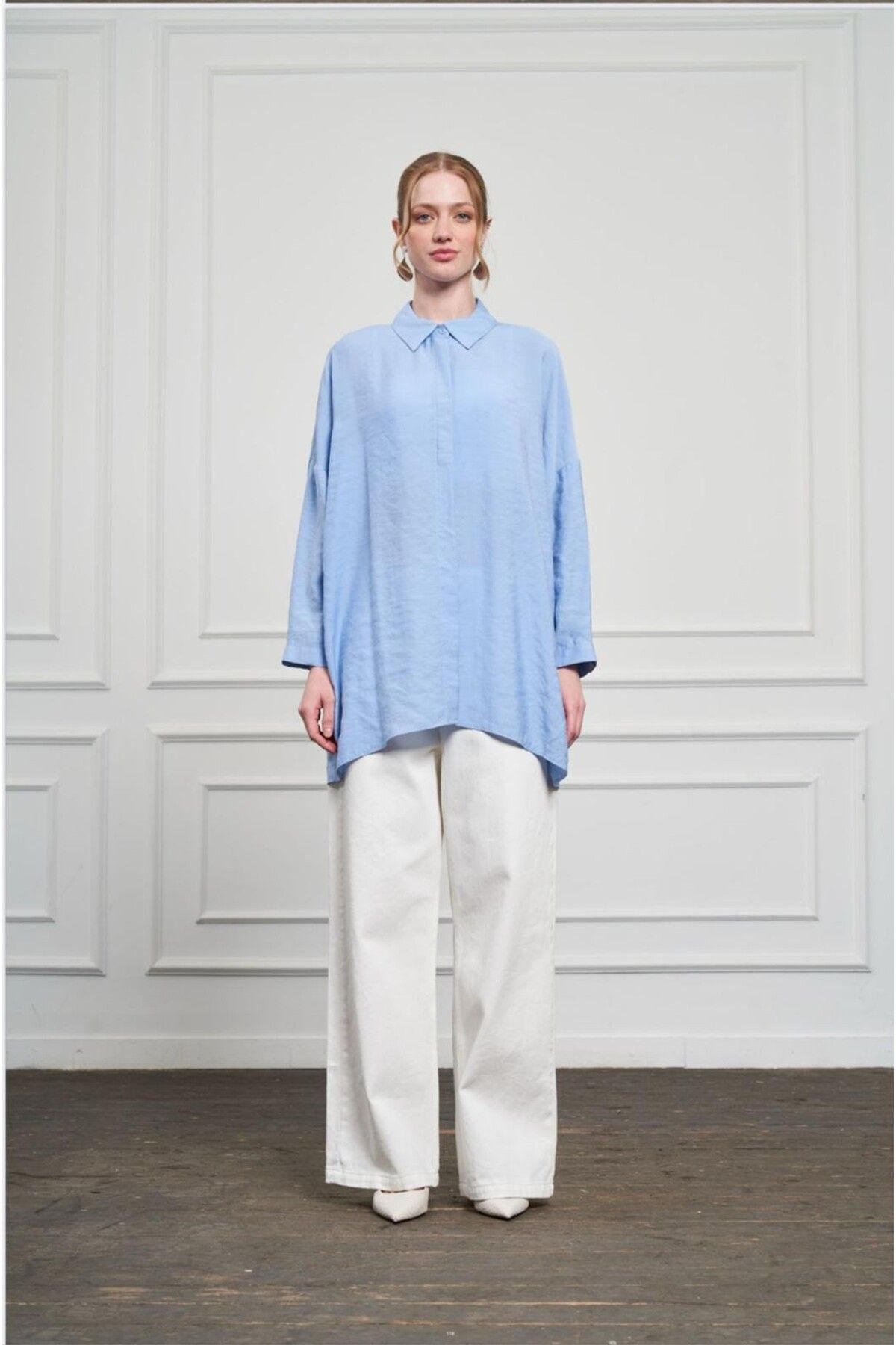 Nuss Y3001 Oversize Basic Gömlek