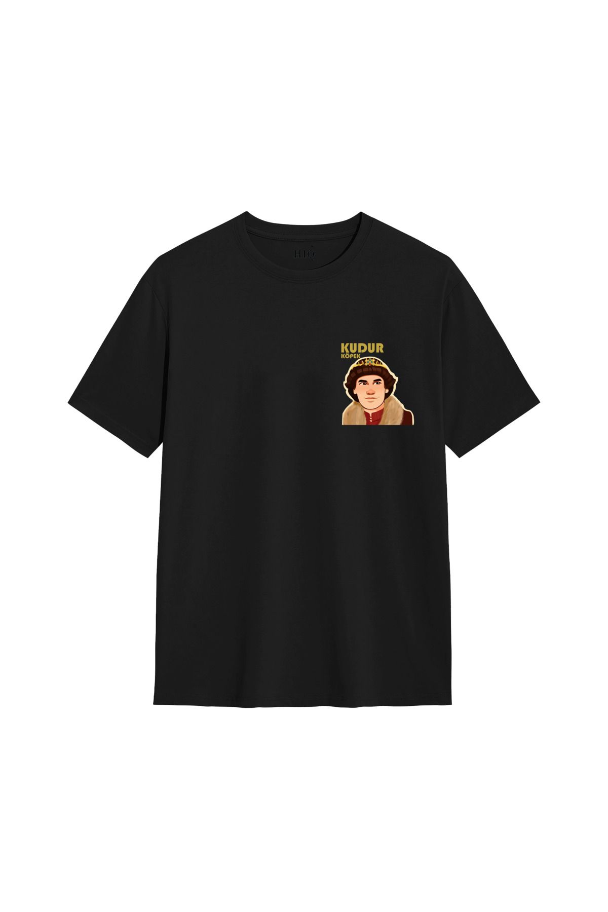 MODA KUDUR KÖPEK PRENS Baskılı Oversize Tshirt