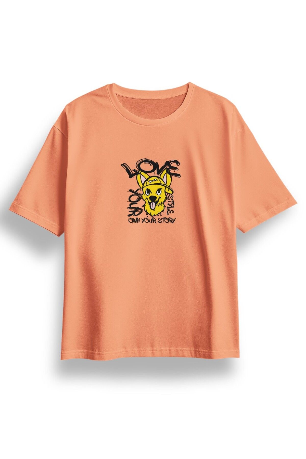 LUMARTA Oversize Your Style Baskılı Tshirt