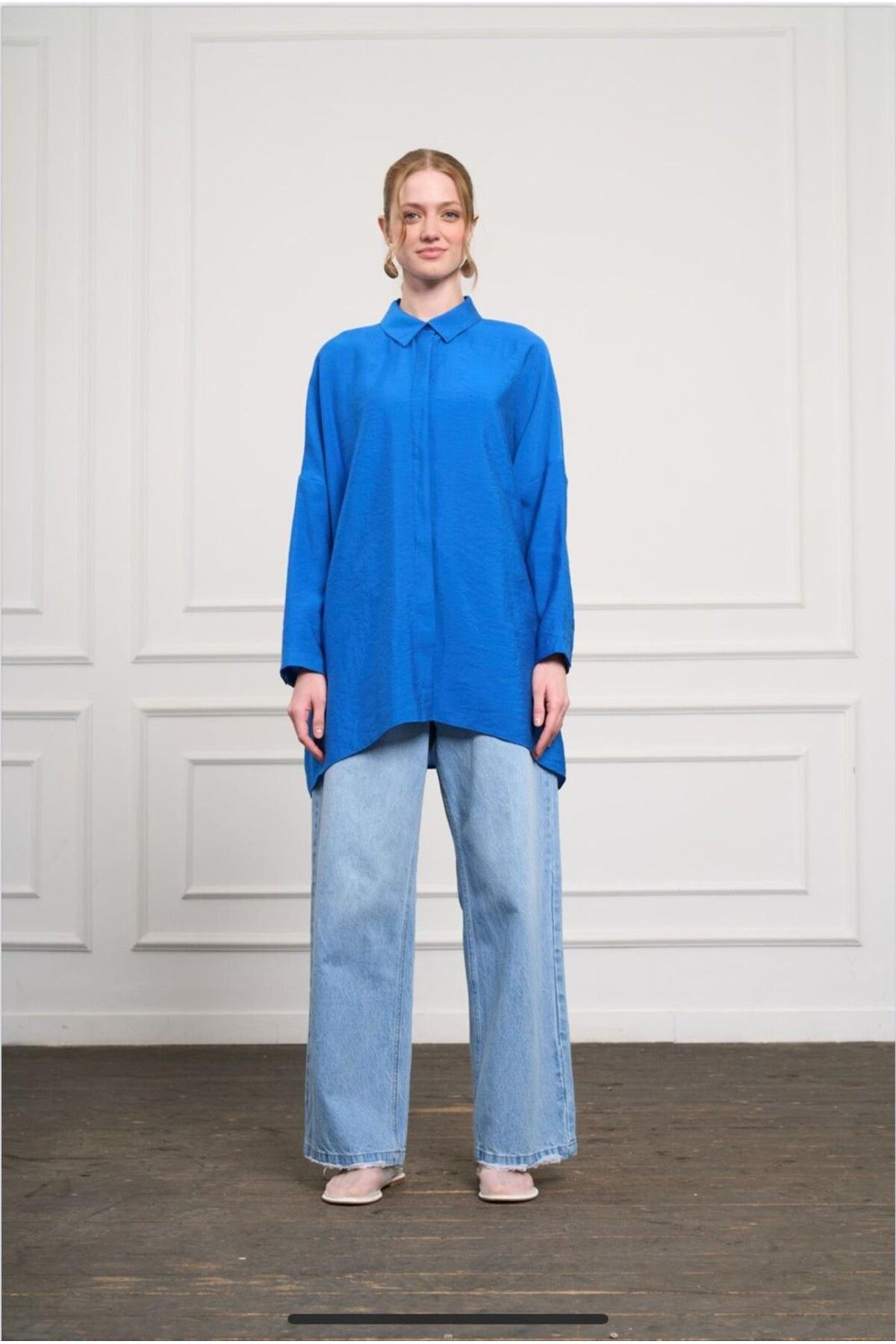 Nuss Y3001 Oversize Basic Gömlek
