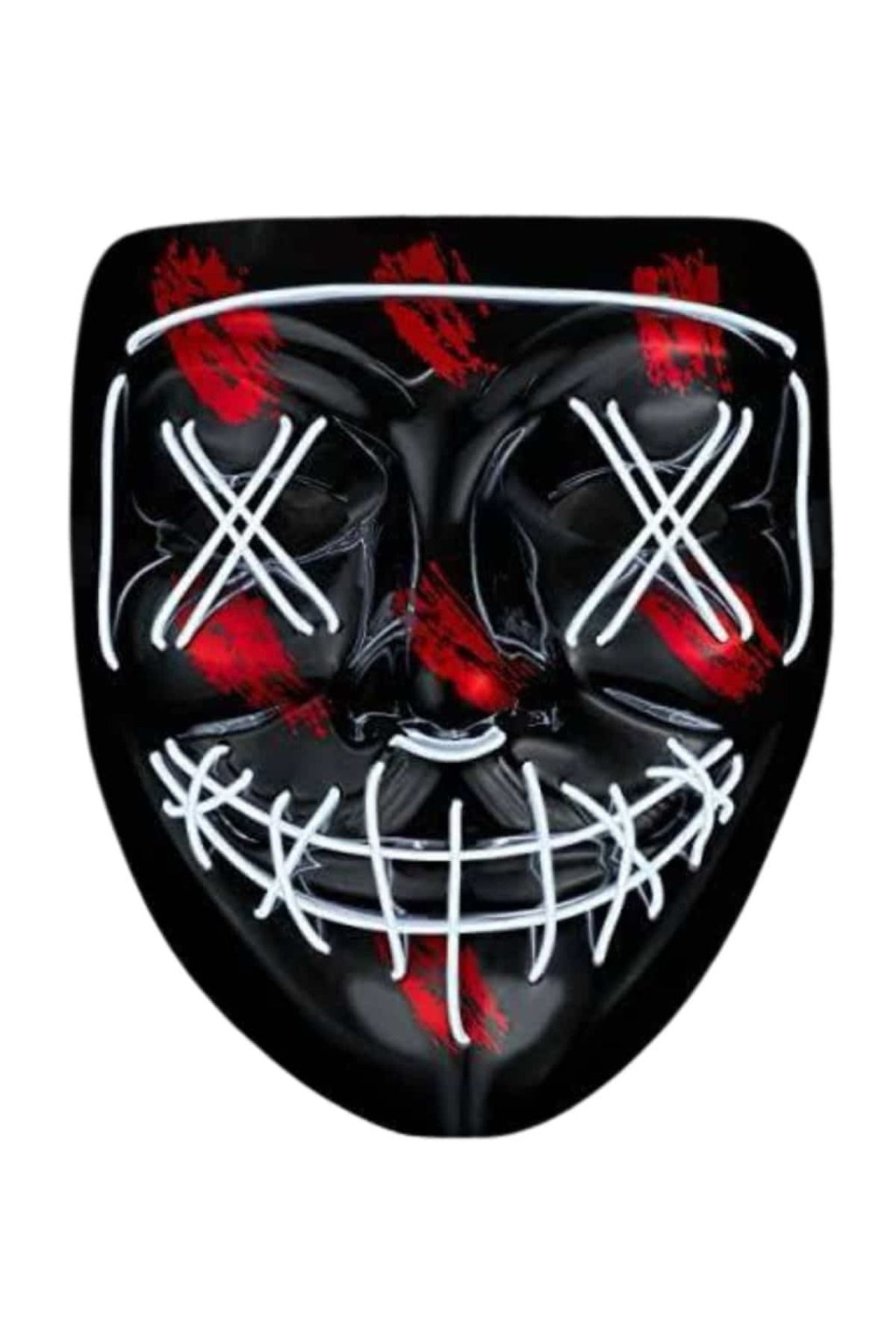 SAYARMARKT LED Neon Maske Gece Partileri İçin