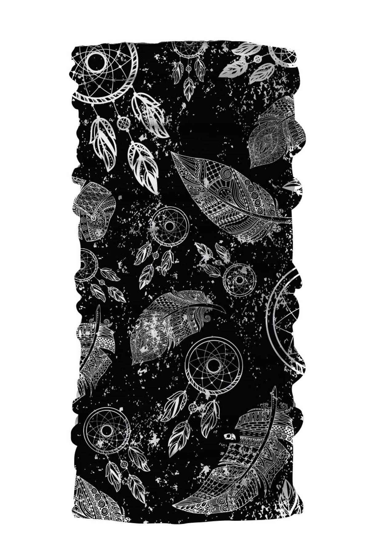 FG KONNİCHİWA SANATSAL DESENLİ Bandana Outdoor Boyunluk Motosiklet Kadın Erkek buff Çok Amaçlı Bandana