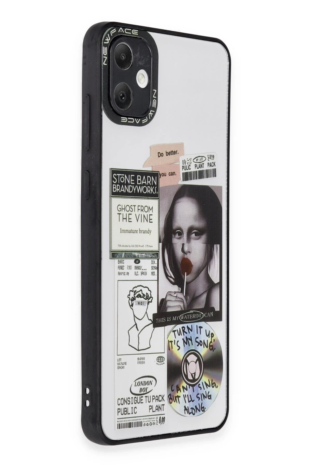 NewFace Samsung Galaxy A05 Kılıf Mirror Desenli Kapak - Mirror - 2 JOJUA