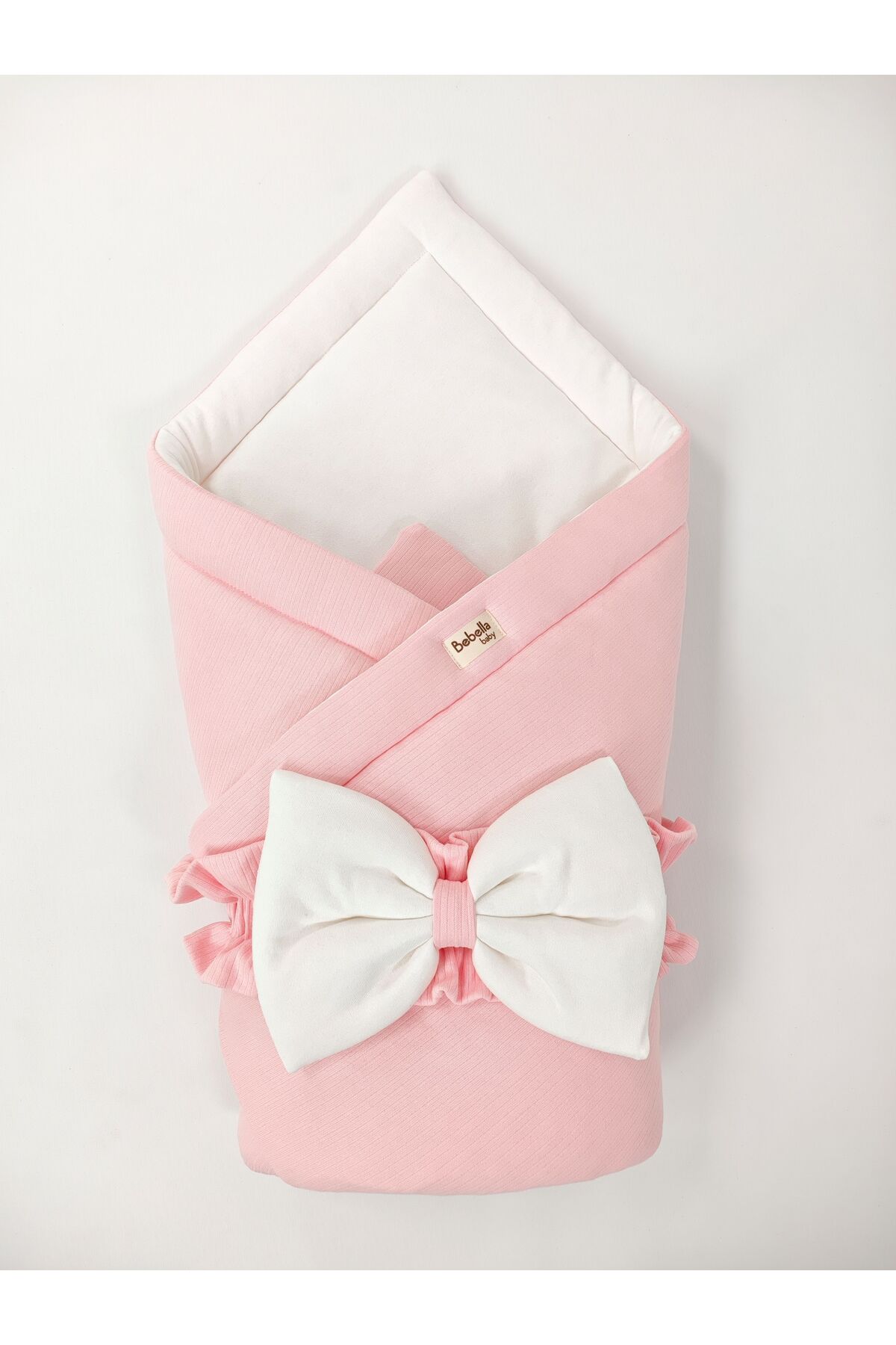 Bebella Bebek Battaniyesi %100 Pamuklu Bebek Kundak Battaniyesi Kız Erkek Dış Kundak Hastane Çıkışı fotoğrafı 7 (önizleme)