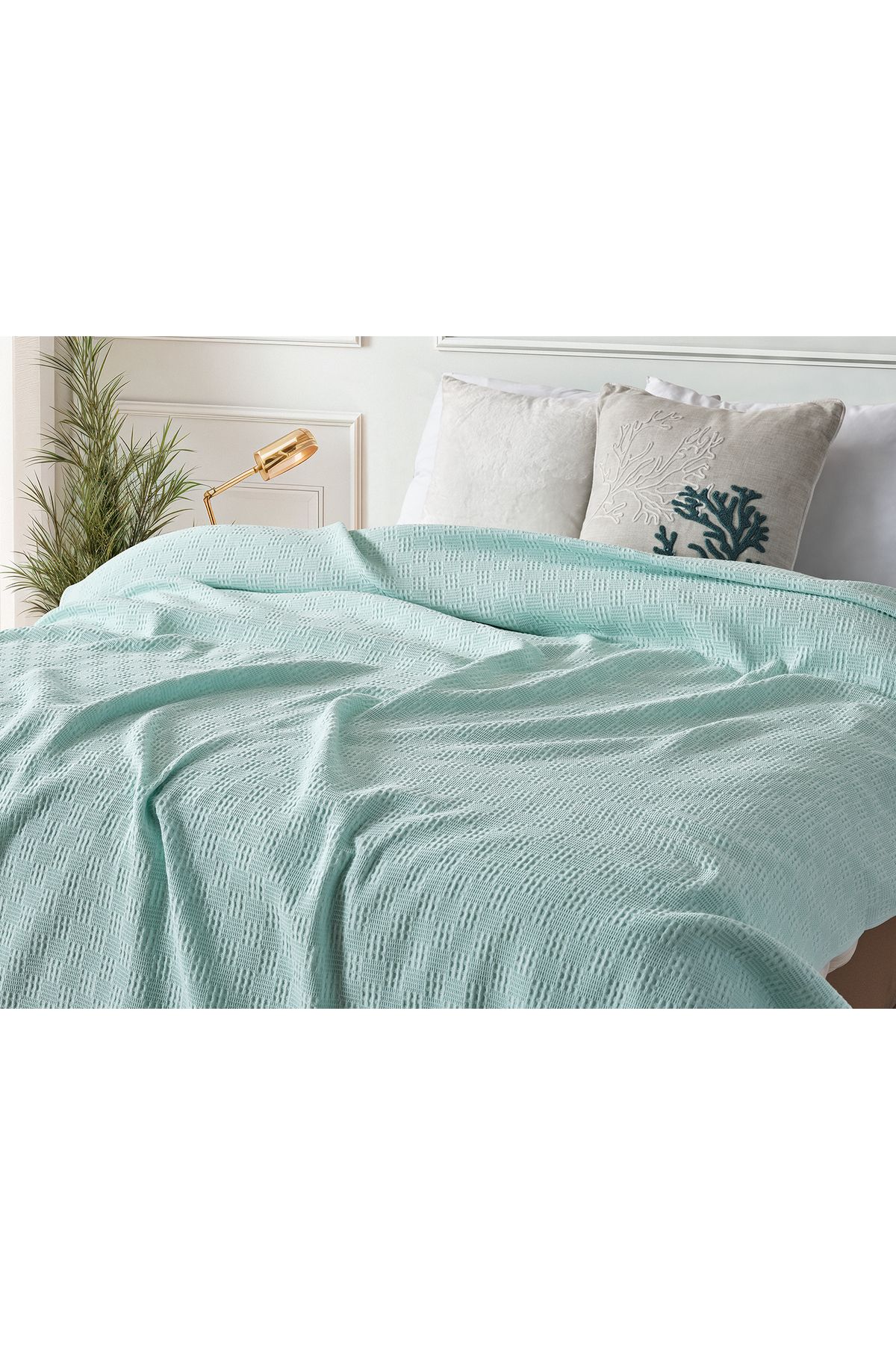 Doqu Home Masal Pike Takımı Tek Kişilik Mint Yeşili