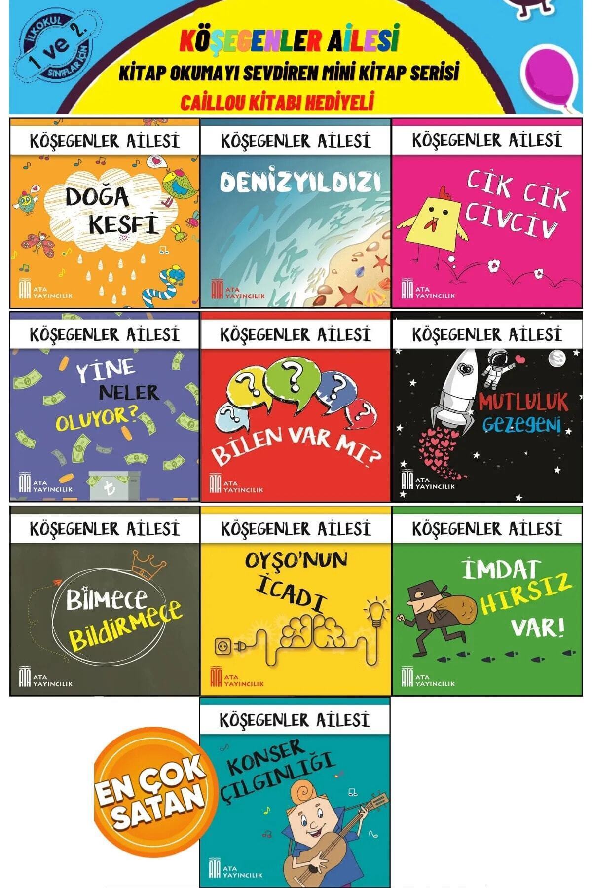 Ata Yayıncılık 1.sınıflar Için Kitap Okumayı Sevdiren Mini Kitaplar Serisi fotoğrafı 2 (önizleme)