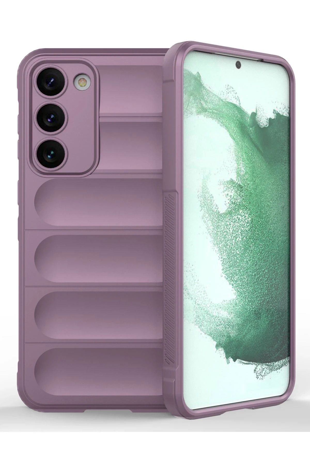 NewFace Samsung Galaxy S23 Plus Kılıf Optimum Silikon - Mor JOJUA