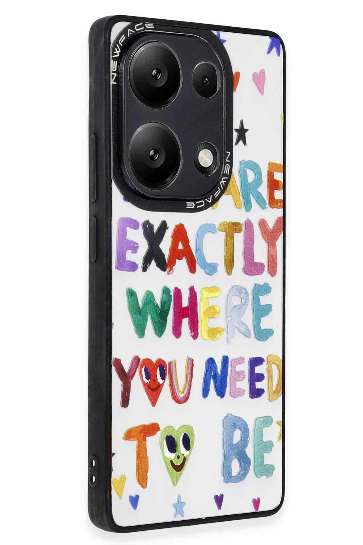 NewFace Xiaomi Redmi Note 13 4G Kılıf Mirror Desenli Kapak - Mirror - 10 YNSMR