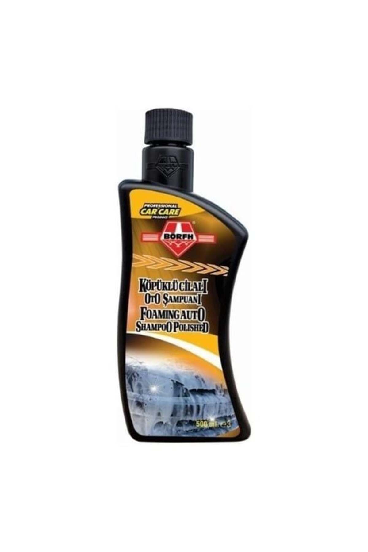 Börfh Köpüklü Cilalı Oto Şampuan 500 ML