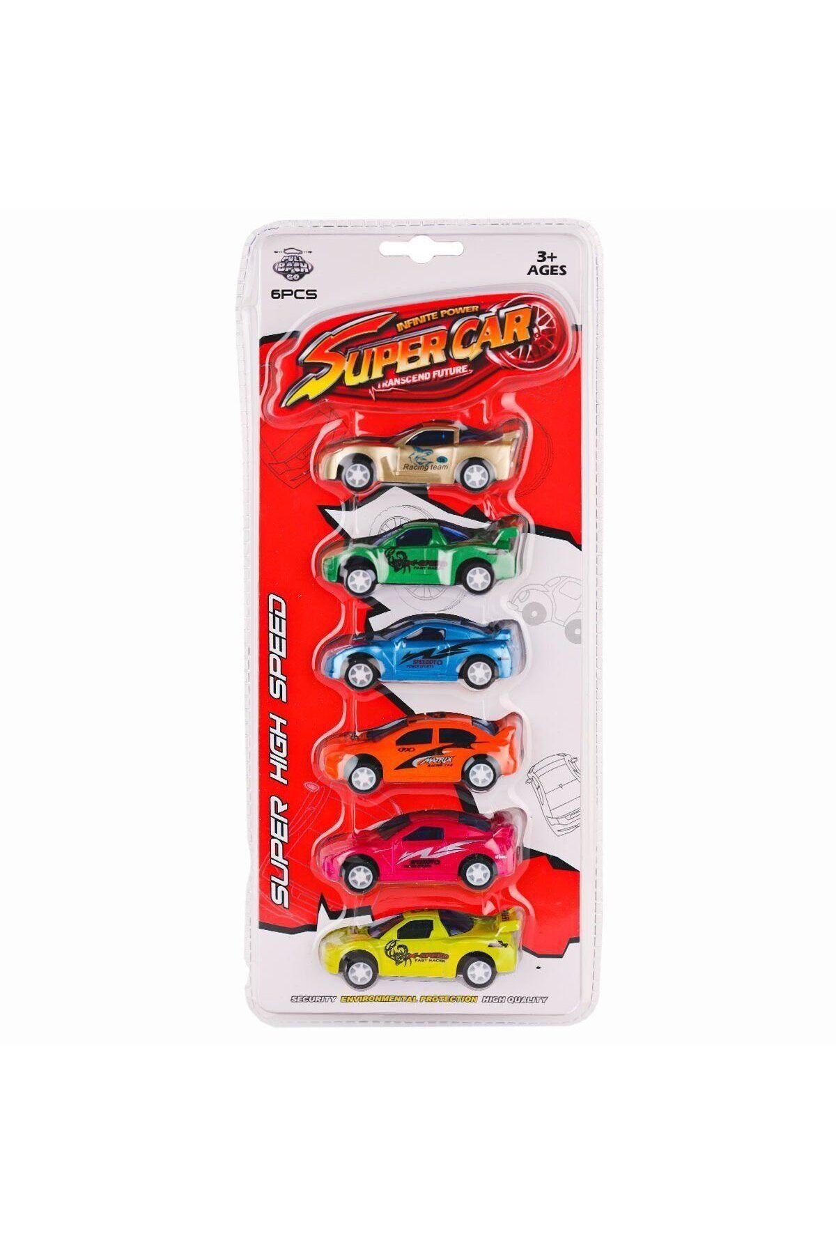 Aymir Ticaret 1156E-1 Çek Bırak Yarış Arabası Seti -Birliktoys
