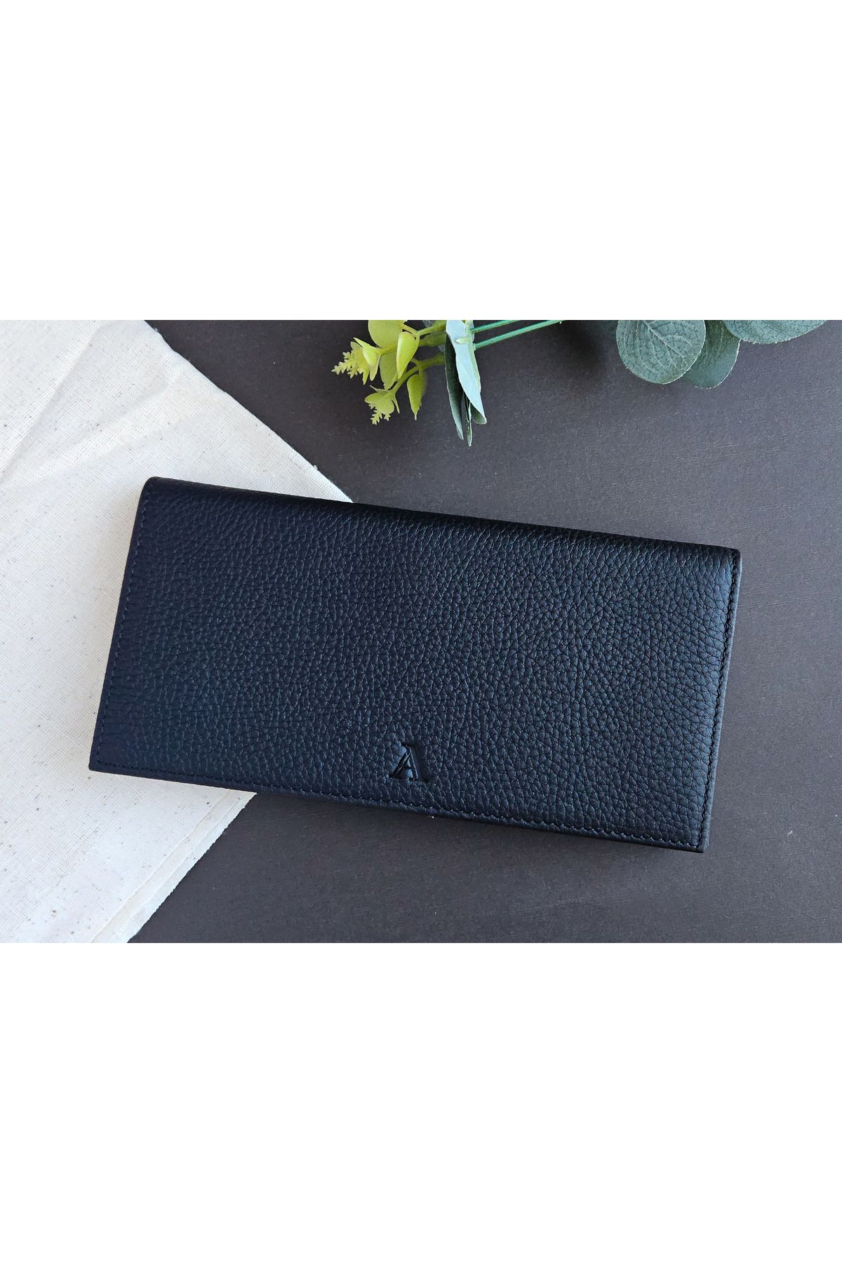 Aydin Wallets Hakiki Deri Kartlıklı Siyah Cüzdan - Unisex Günlük& Hediye