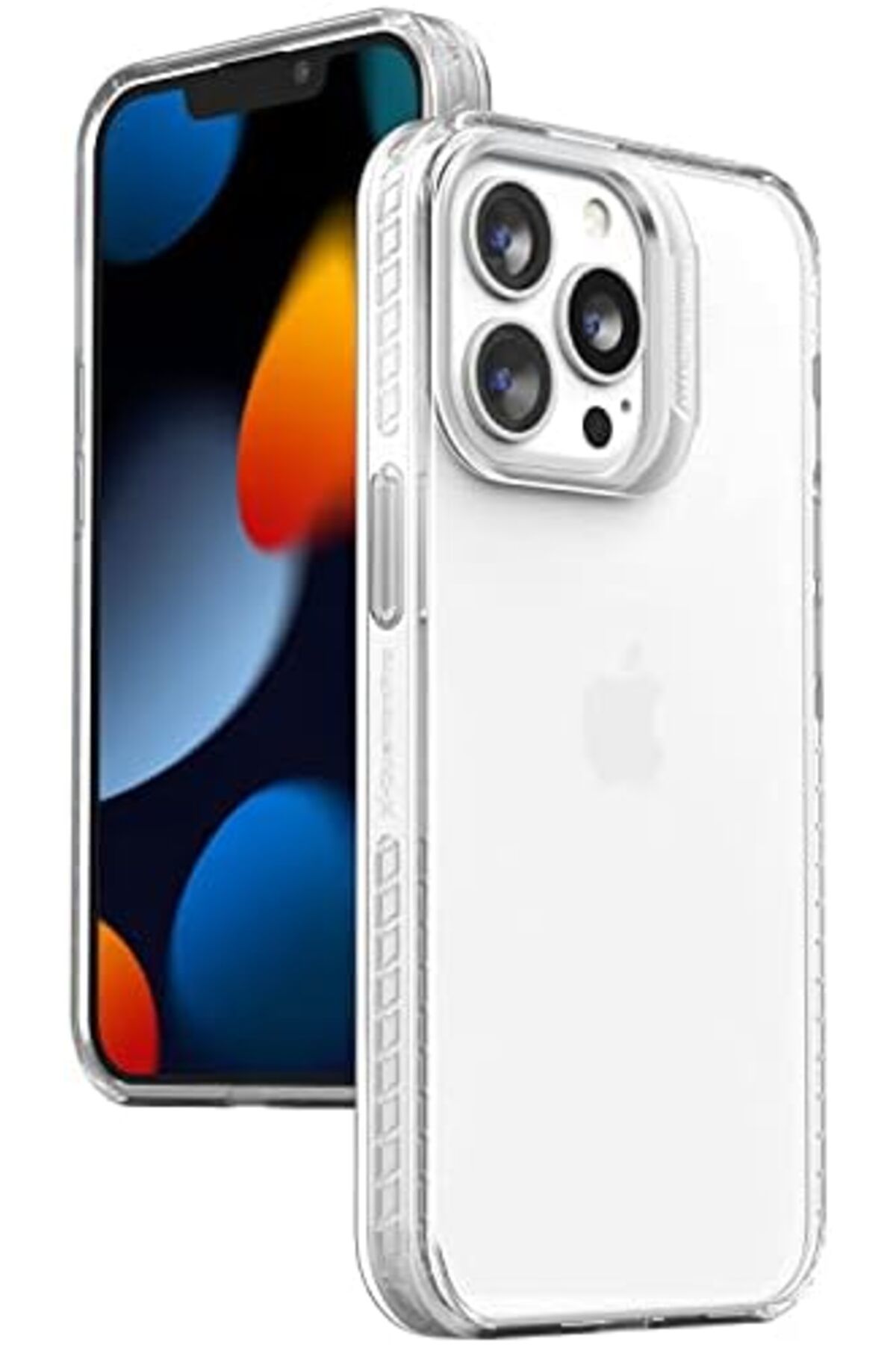 Amazingthing-جراب خلفي AT TITAN Pro + إطار عدسة شفاف غير لامع لهاتف iPhone 13 Pro الجديد 2