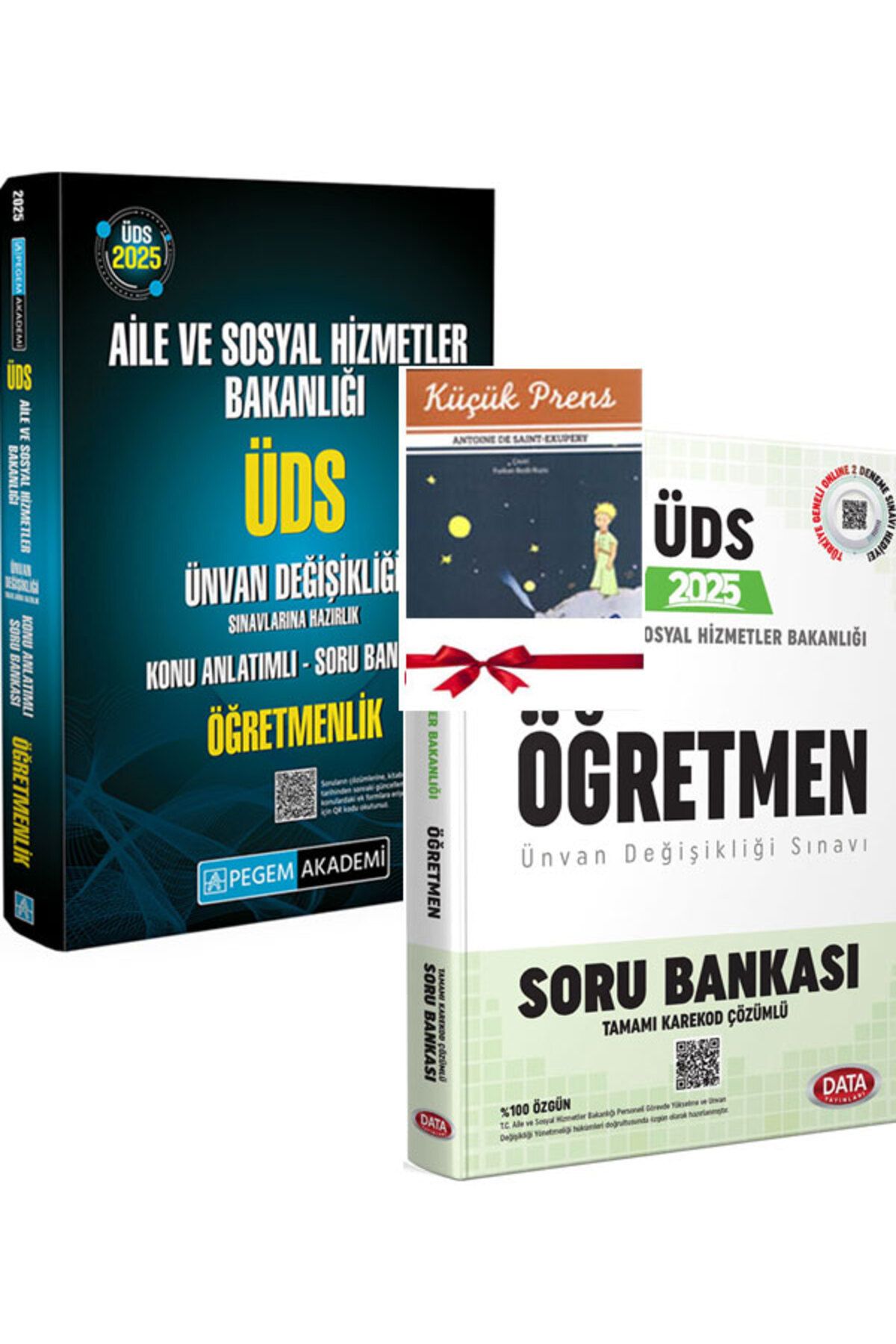 Pegem Akademi Yayıncılık 2025 Data ÜDS Aile ve Sosyal Hizmetler Bakanlığı ÖĞRETMEN Ünvan Değişikliği Sınavına Hazırlık Seti