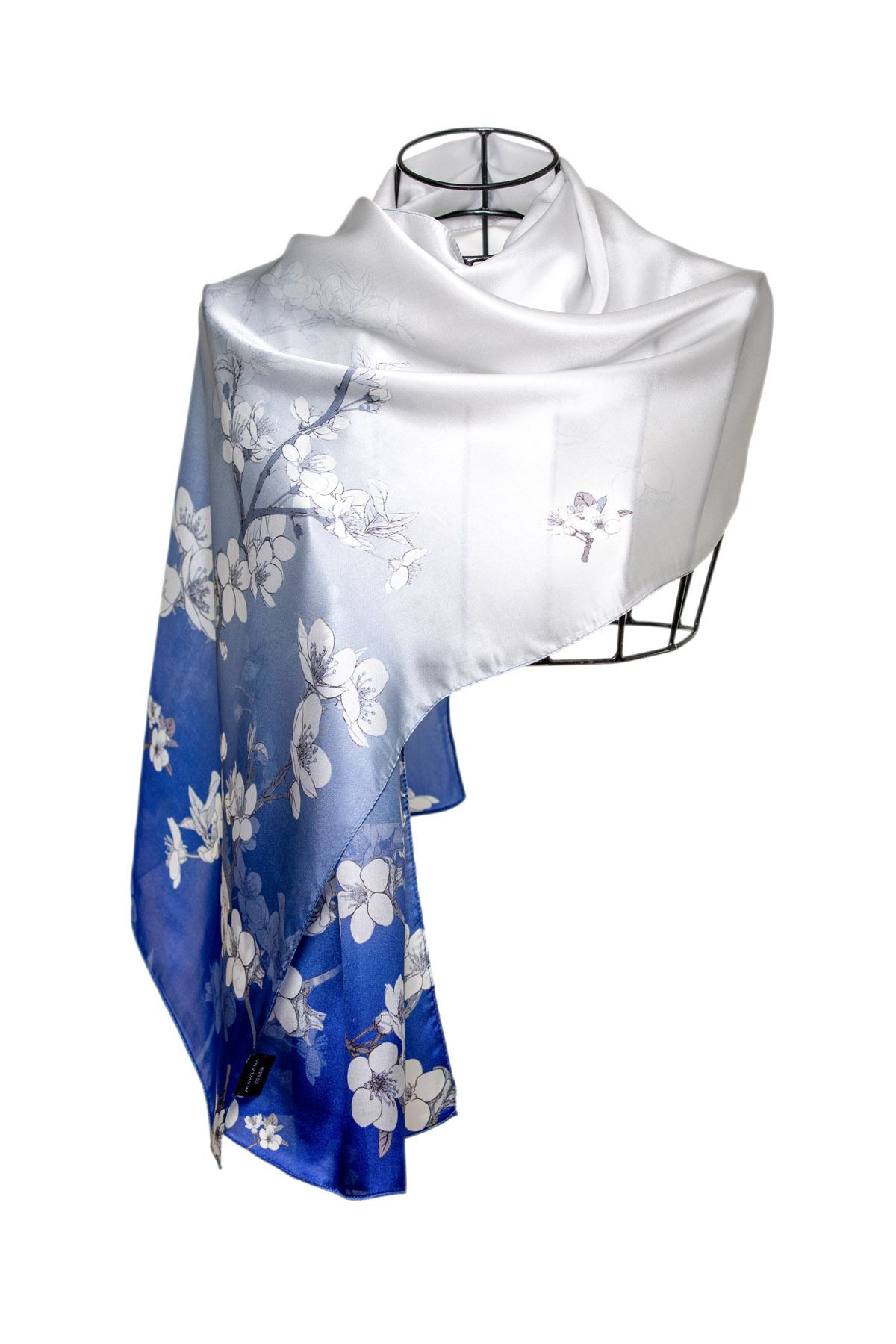 CASHMERE AND SİLK MAWLANA (53X173) SAF İPEK ŞAL