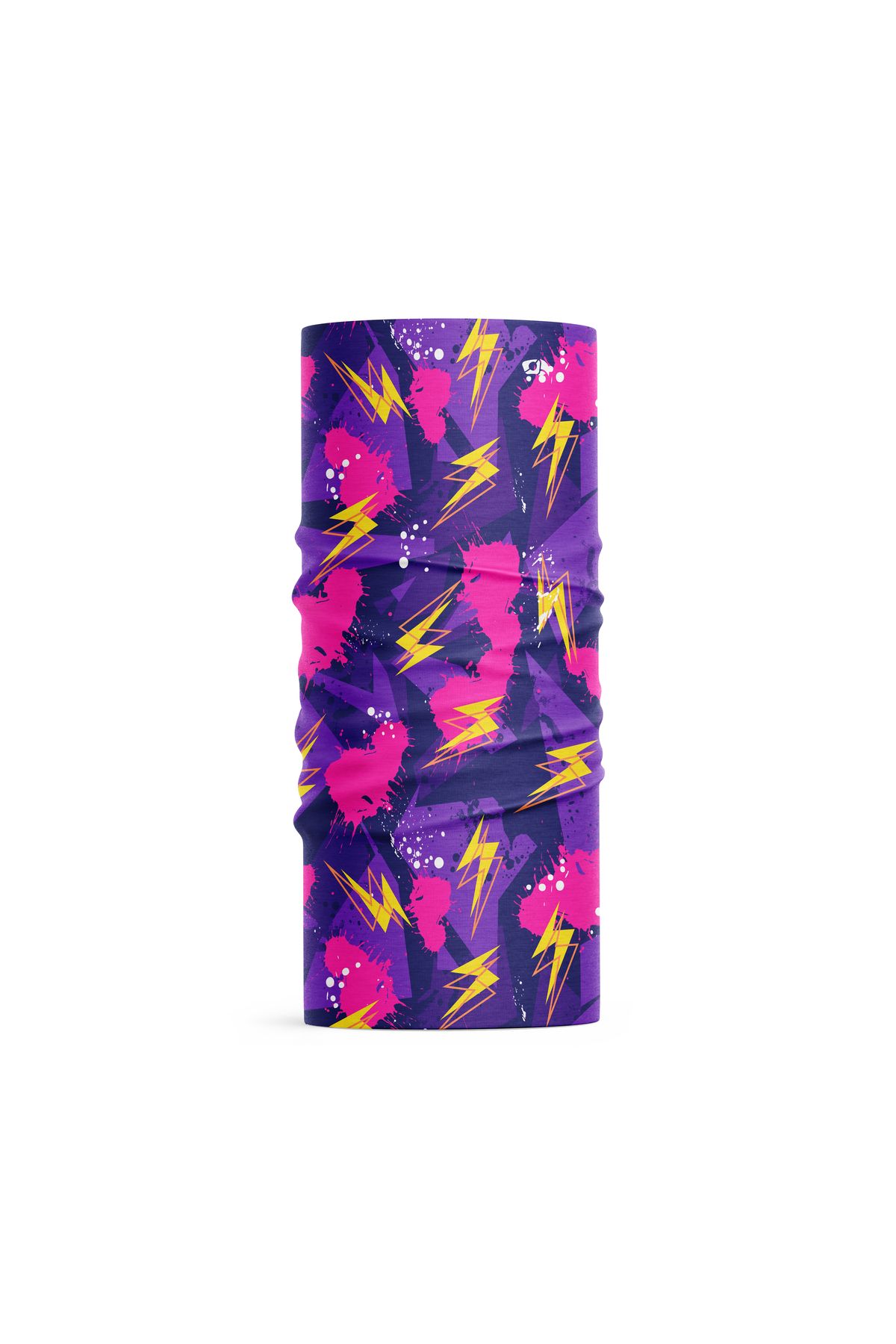 FG KONNİCHİWA SANATSAL GEOMETRİK ALEVLİ DESENLİ Bandana Outdoor Boyunluk Motosiklet Kadın Erkek buff Bandana