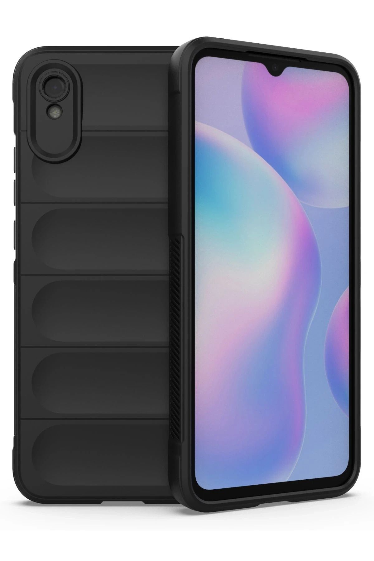 NewFace Uyumlu Xiaomi Redmi 9A Kılıf Optimum Silikon - Siyah JOJUA