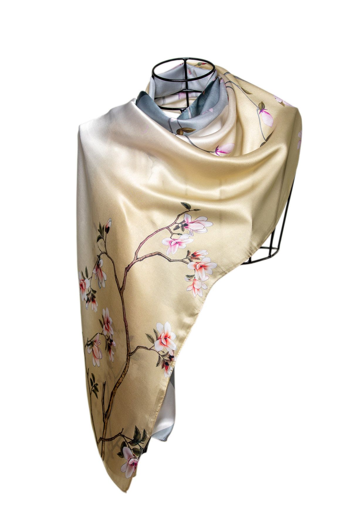 CASHMERE AND SİLK MAWLANA (53X173) SAF İPEK ŞAL