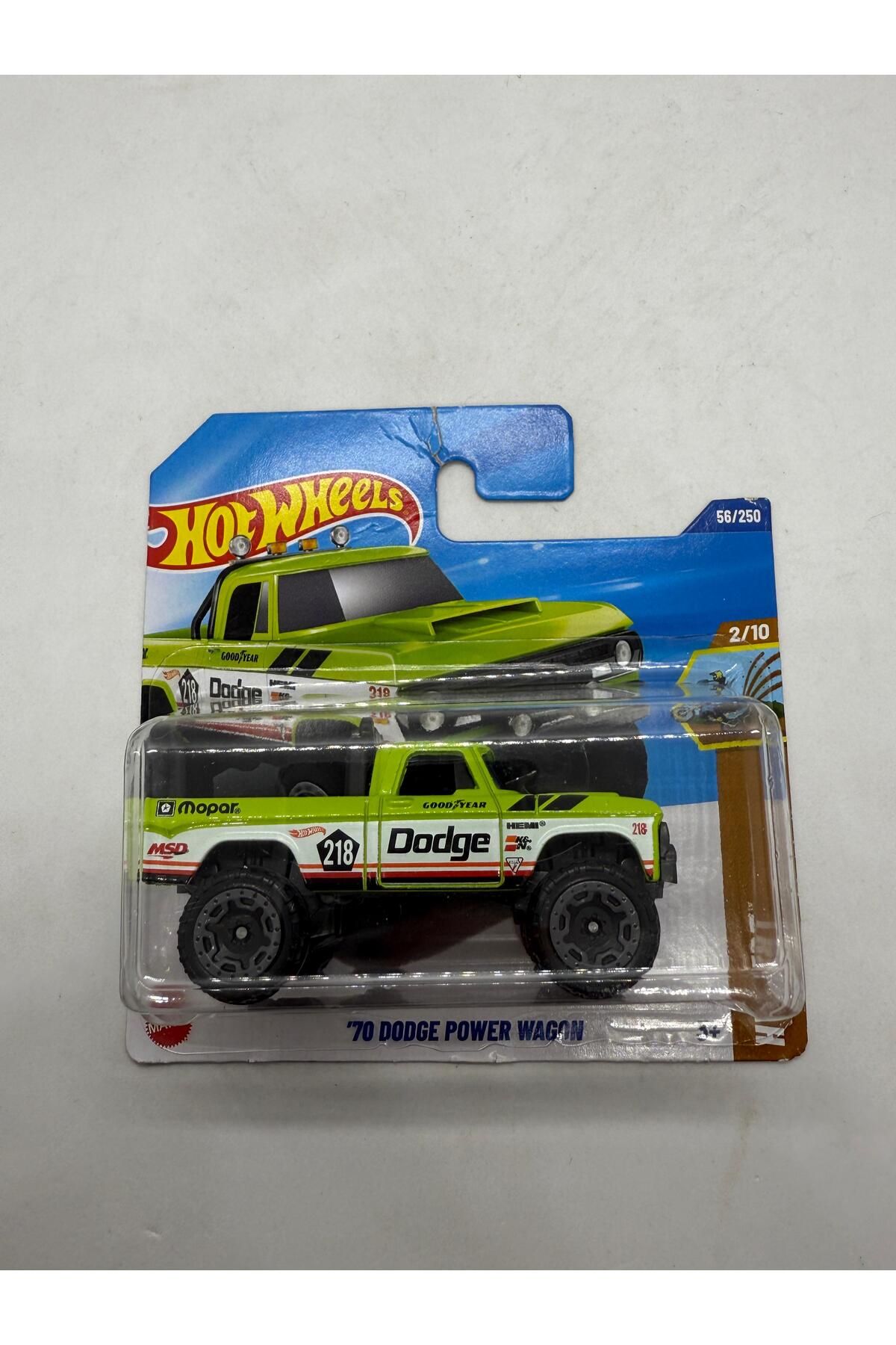 HOT WHEELS 70 Dodge Power Wagon *Yeşil
