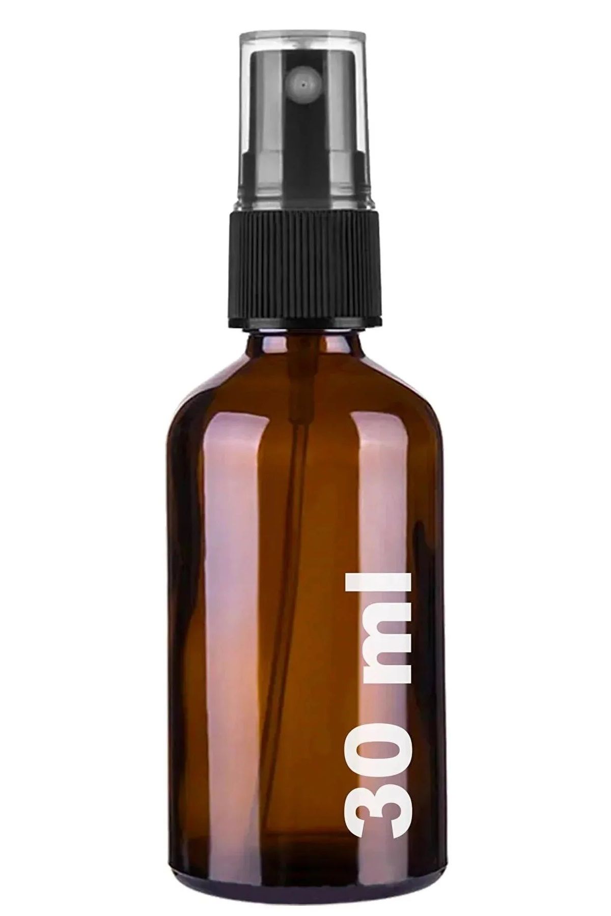 junibeliw 10 Adet Amber Şişe Cam BOŞ Sprey Şişe Dezenfektan Kolonya Şişesi Gold Kapak Kına Nişan Şişe 10x30ml