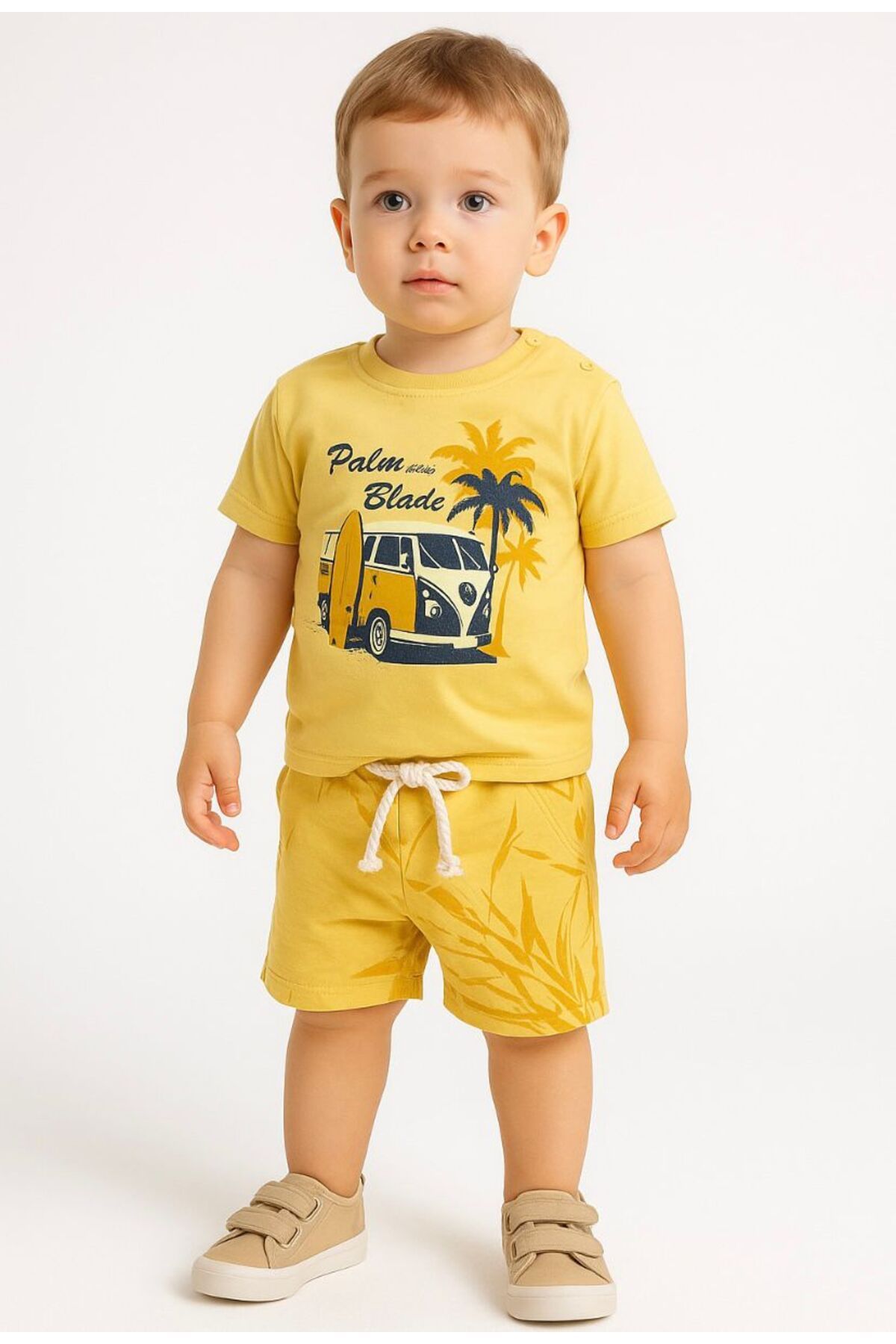 Miniworld Baby Erkek Şortlu Takim