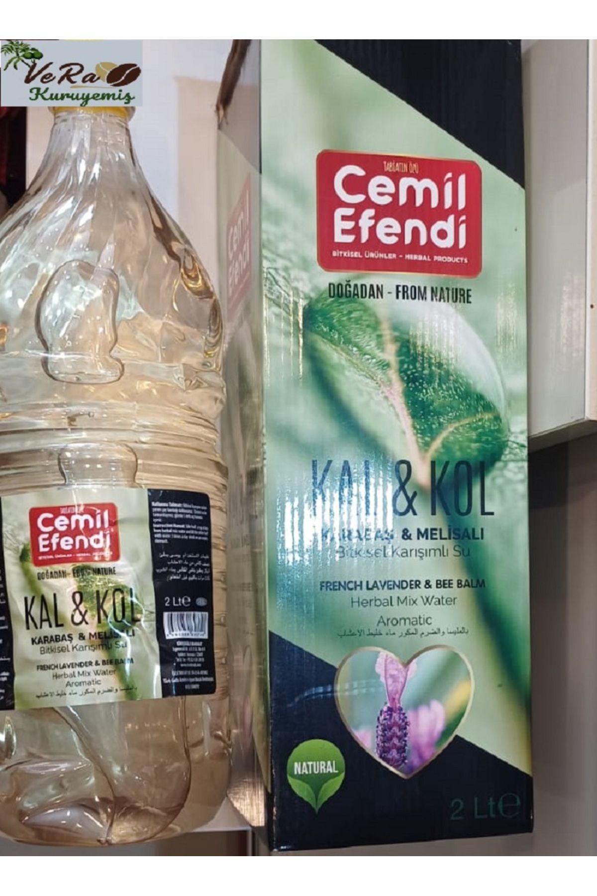 yöresel KAL&KOL KARABAŞ%MELİSA BİTKİSEL KARIŞIMLI SU 2 L