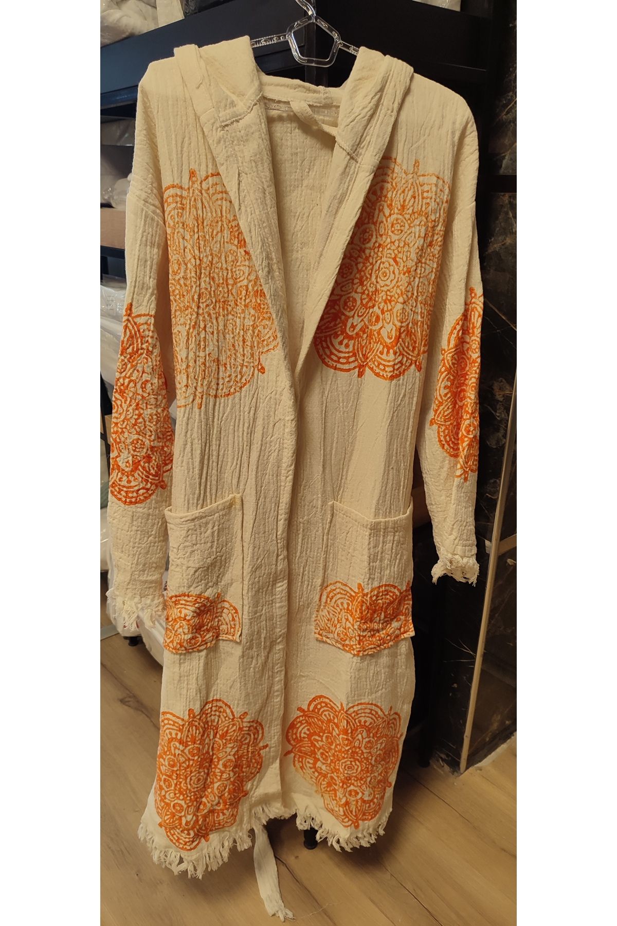 SS HOME CONCEPT Muslin kaftan %100 pamuk bornoz muslin kimono