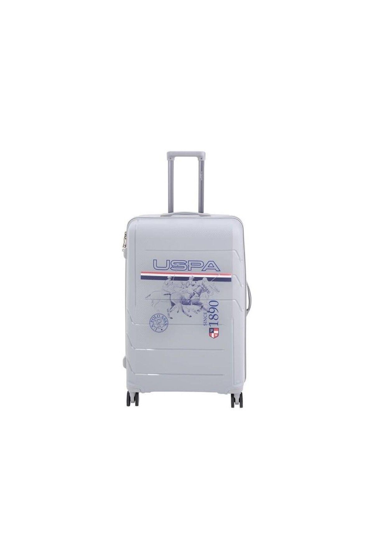 U.S. Polo Assn. U.S. Polo Assn. Since 1890 PLVLZ24075A-01 PP Gri Büyük Boy Valiz