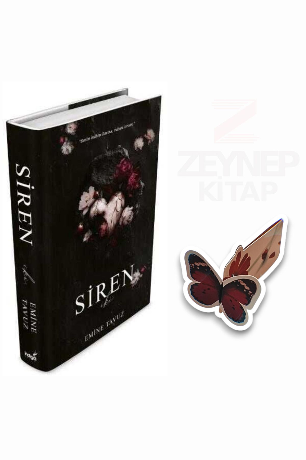 İndigo Kitap Siren 2 - Emine Tavuz(CİLTLİ)(Özel Tasarım Kelebek Ayraç Hediye)