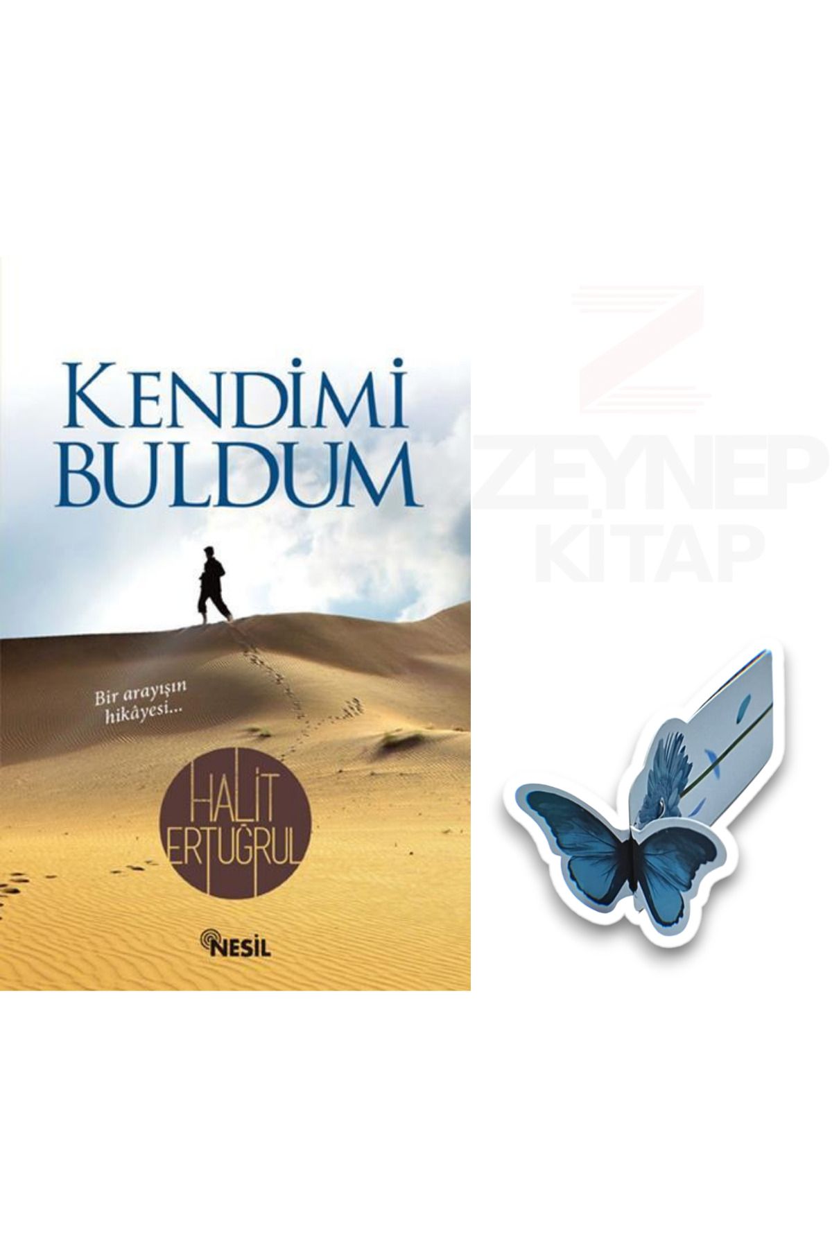 Nesil Yayınları Kendimi Buldum - Halit Ertuğrul(Özel Tasarım Kelebek Ayraç Hediye)