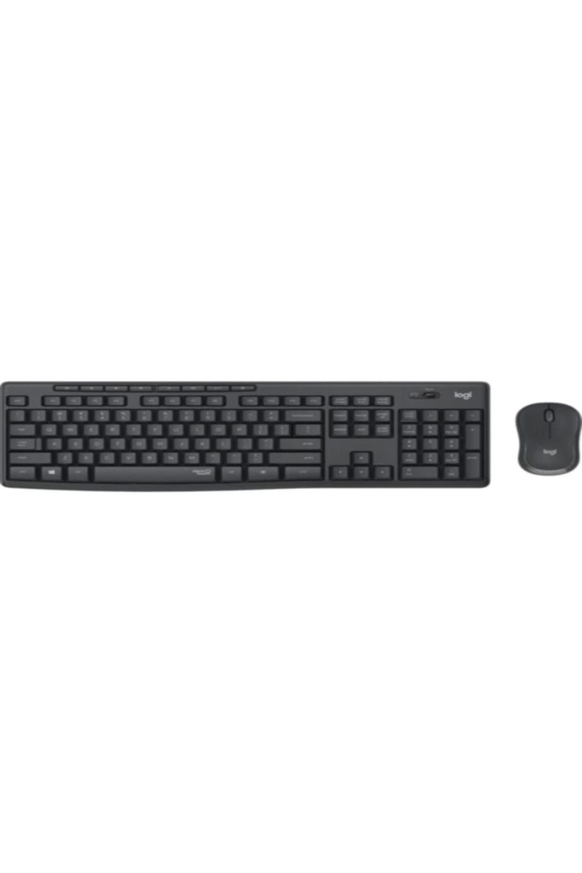 DENİZBİLİŞİM Mk295 Q Tr Sessiz Kablosuz Klavye Mouse Set Siyah 920-009804