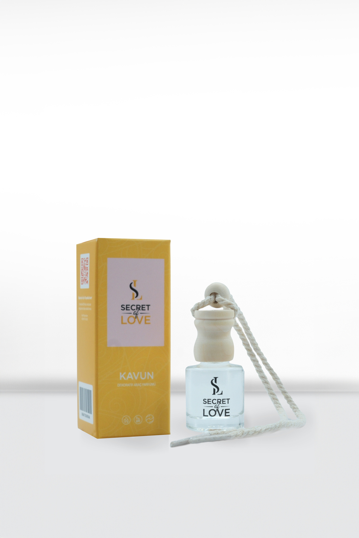 SECRET OF LOVE Premium Kavun Oto/Araç Kokusu – Uzun Süre Kalıcı 8 ML
