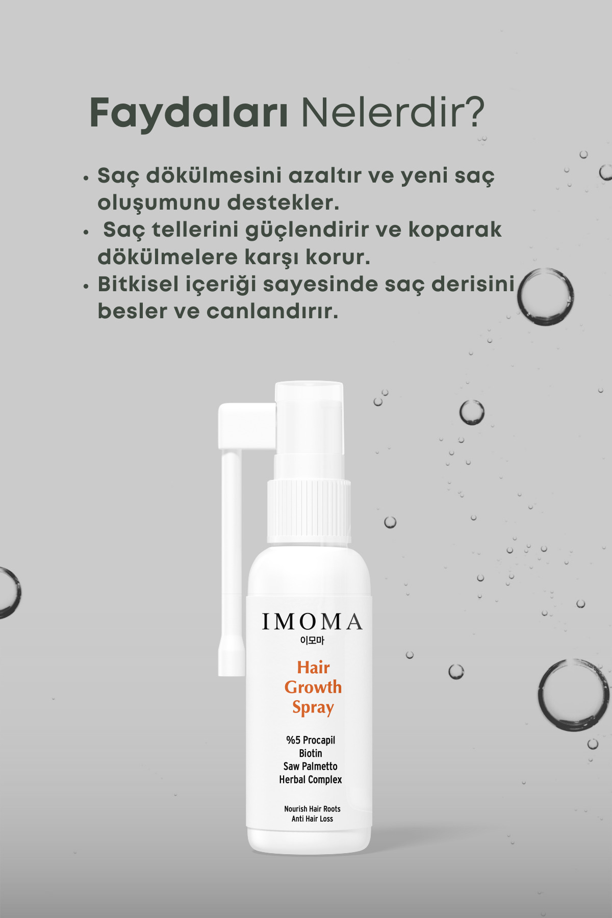 Saç Dökülmesine Karşı Procopil & Herbal Complex Spray 60 Ml. — Saç Dökülmesi Karşıtı Spray 60ml. — تصویر 3 از 5