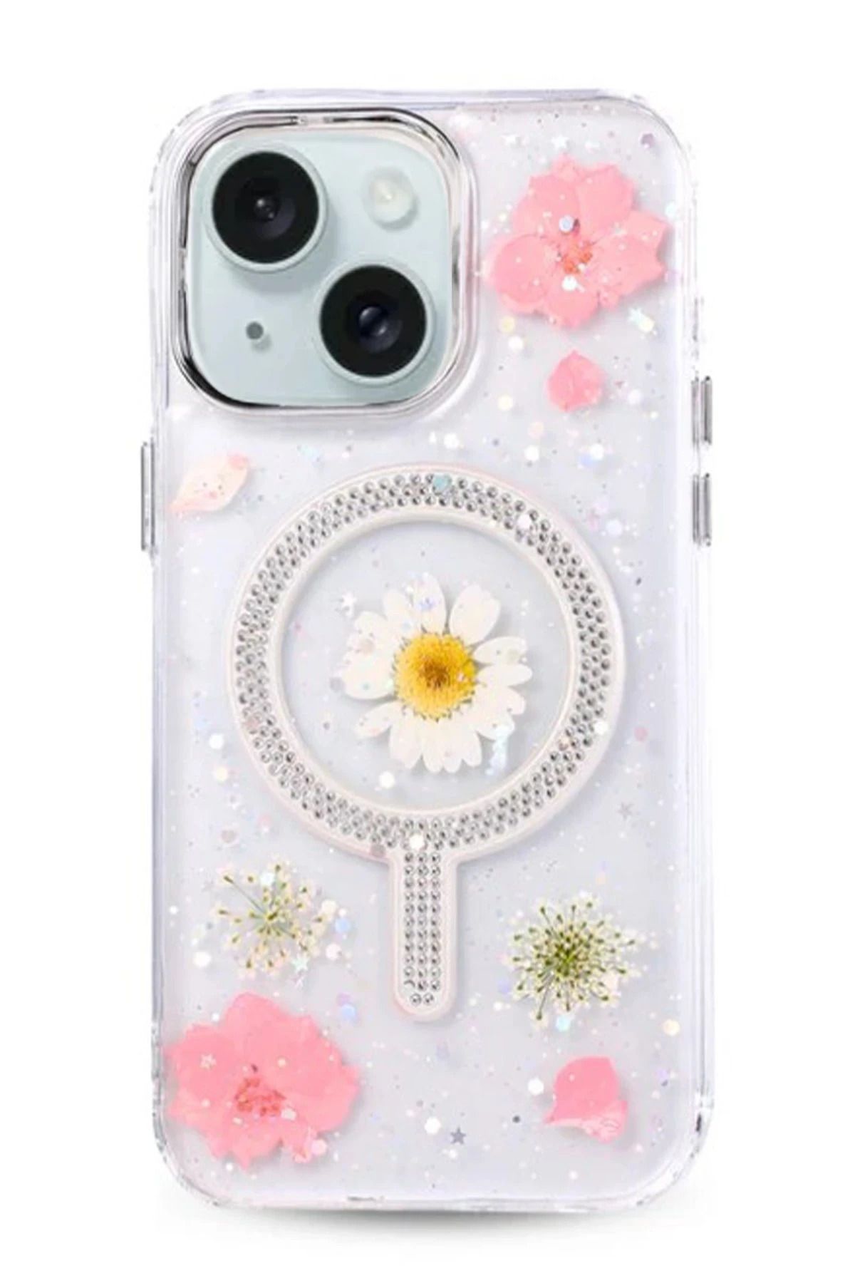 Zentico iPhone 14 Flower Magsafe Kapak
