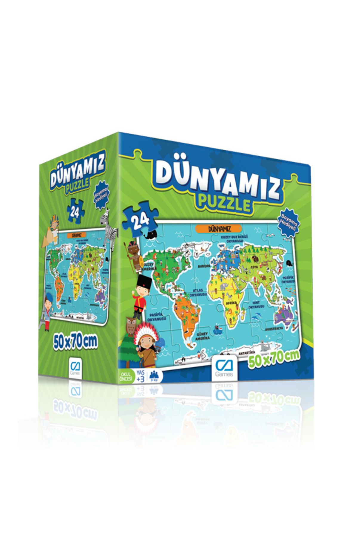CA Games Dünyamız Yer Puzzle
