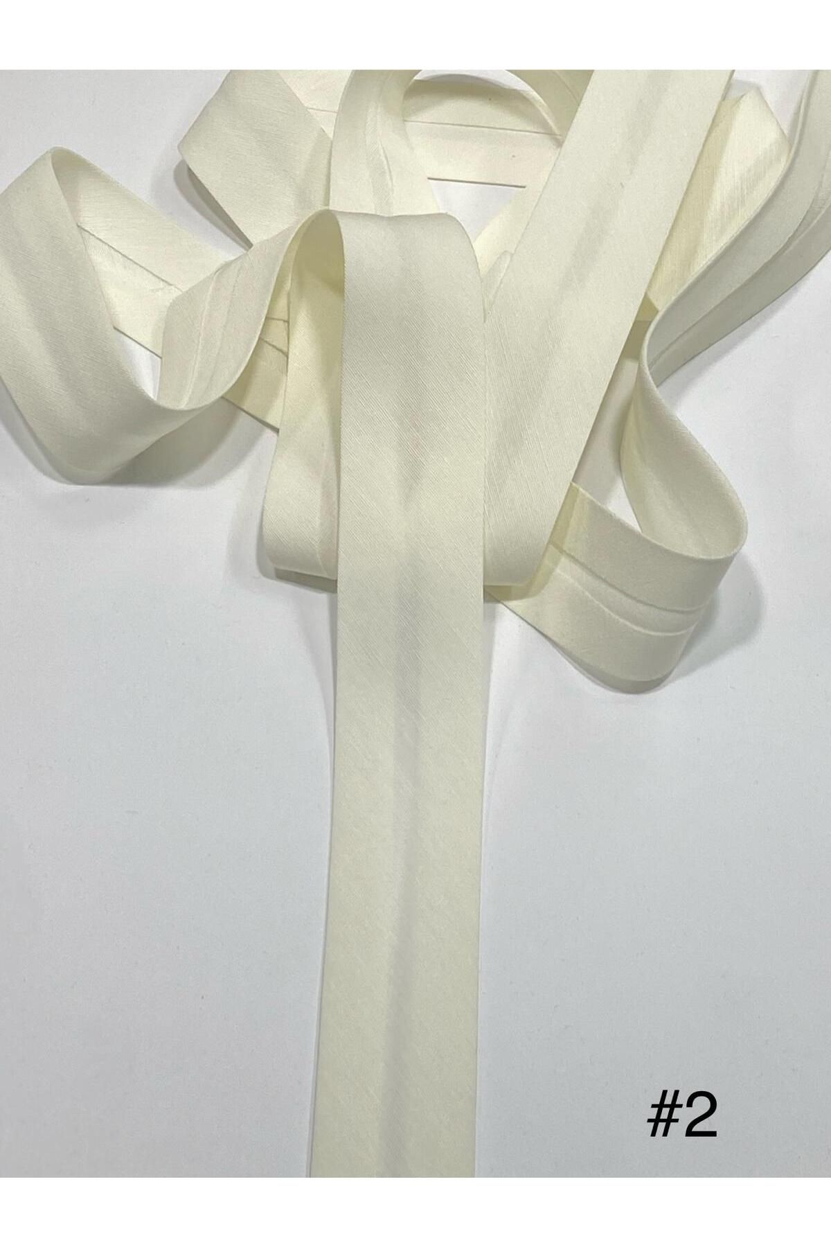 karantuhafiye Koton Biye 3 Cm / Koton Verev Biye / 25 Metre