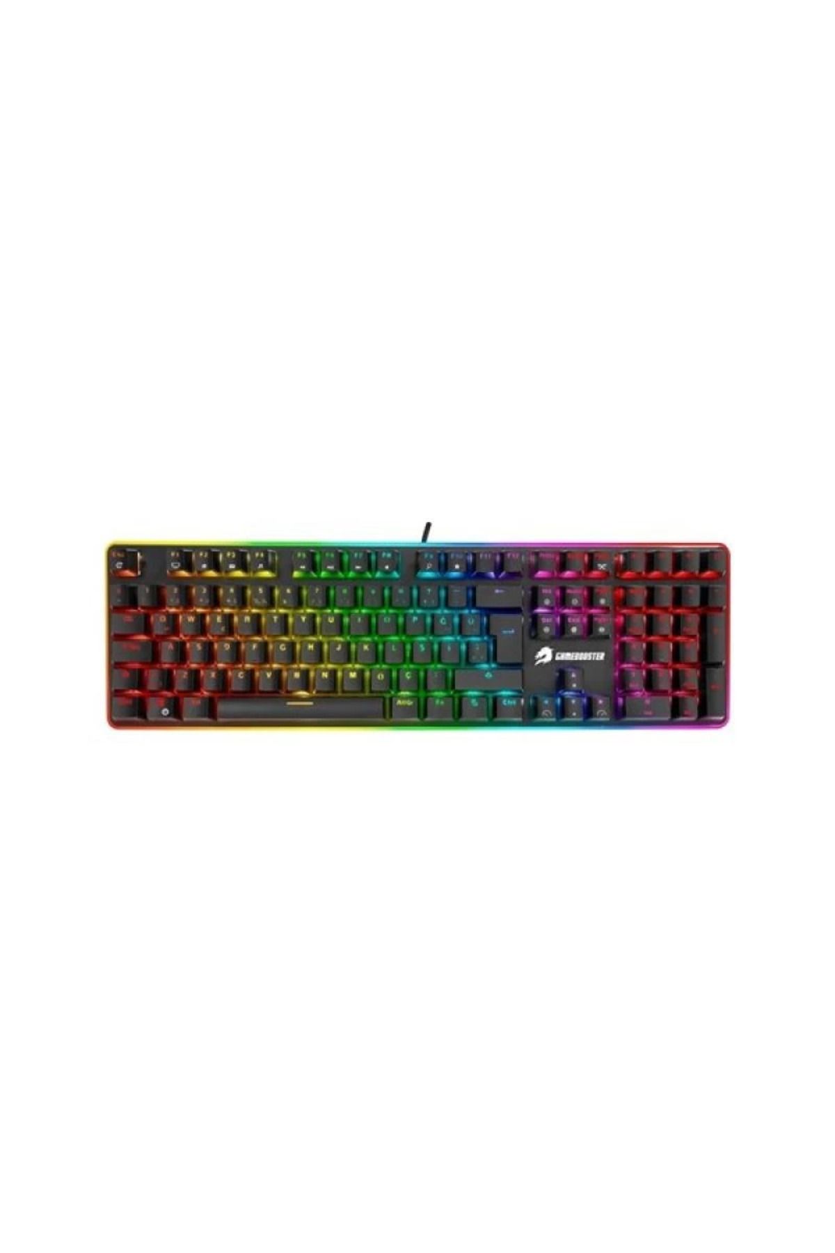hayalimsah GameBooster G918 Fire Storm RGB Blue Switch Mekanik Beyaz Oyun Klavyesi