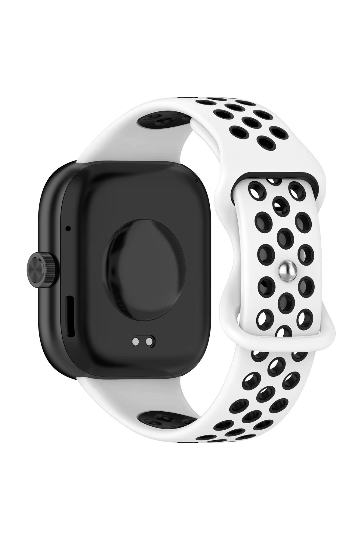 Dmay Redmi Watch 4 Uyumlu Delikli Yumuşak Silikon Kordon Kayış