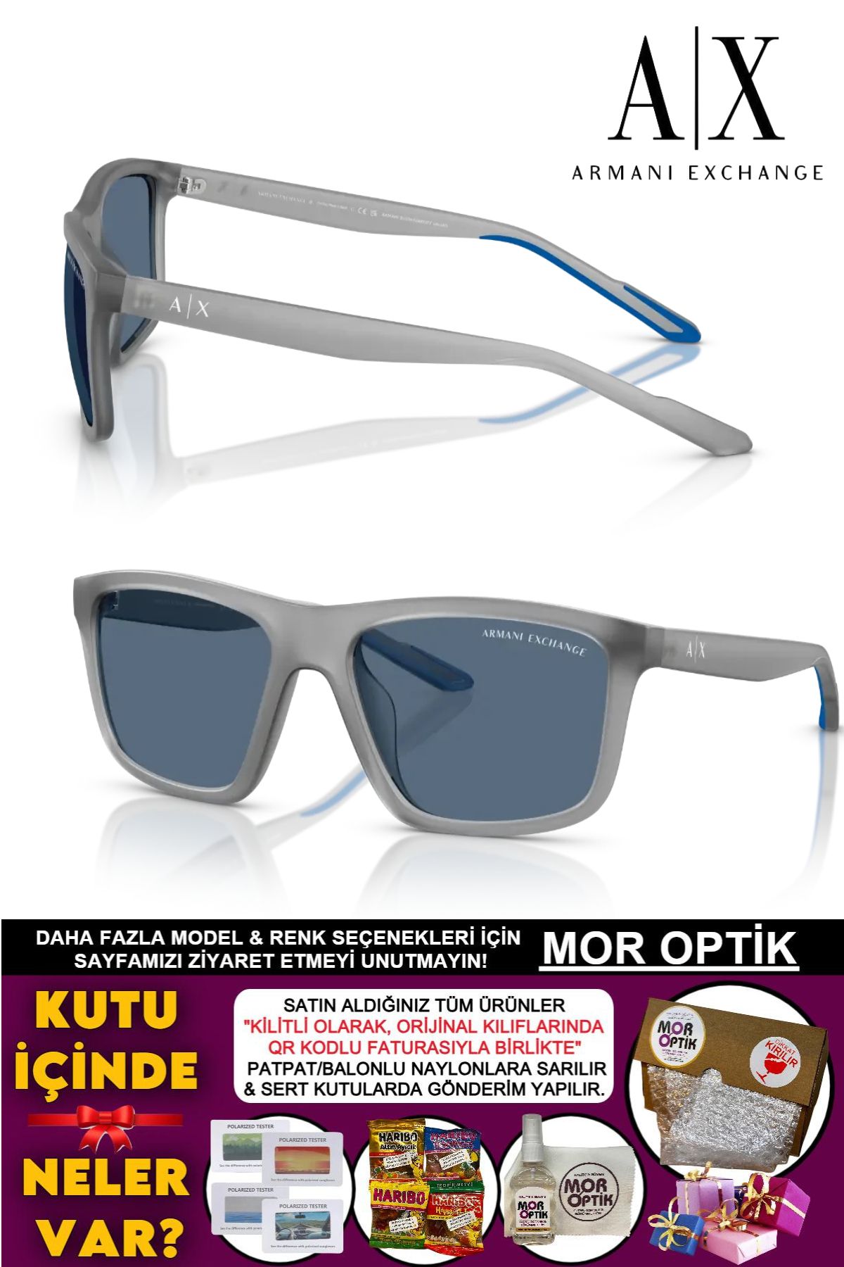 Armani Exchange AX4149SU 836380 56-18 145 3N