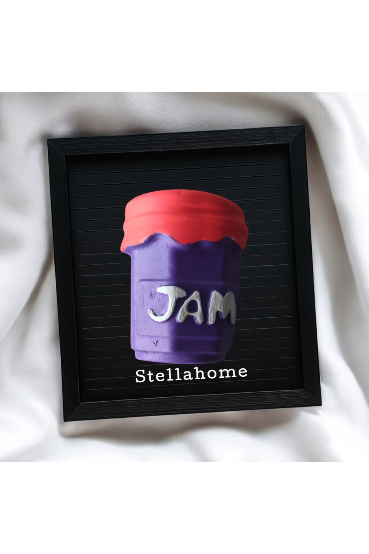 Home Jam yazılı reçel kavanozu süs magnet