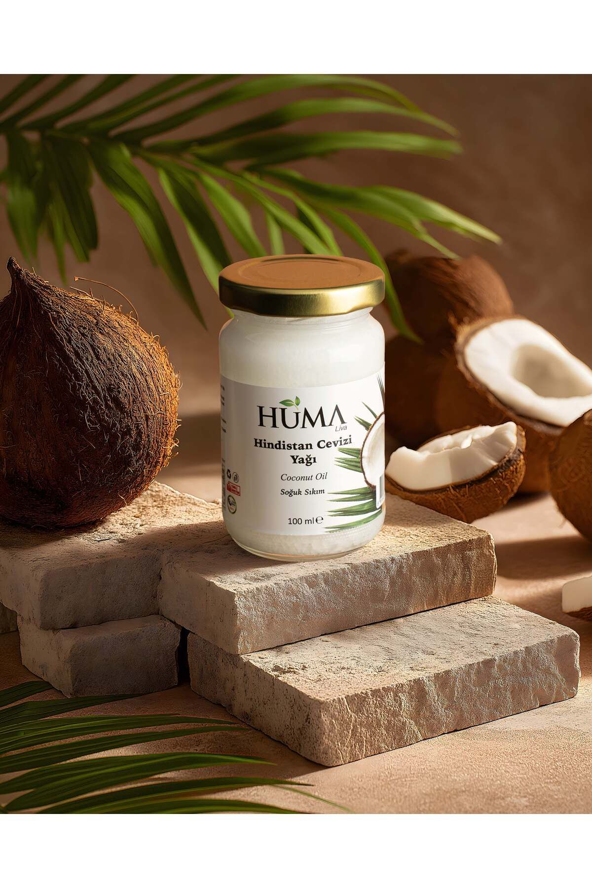 HumaLiva Hindistan Cevizi Yağı Naturalive Yerli Üretim 100 ml