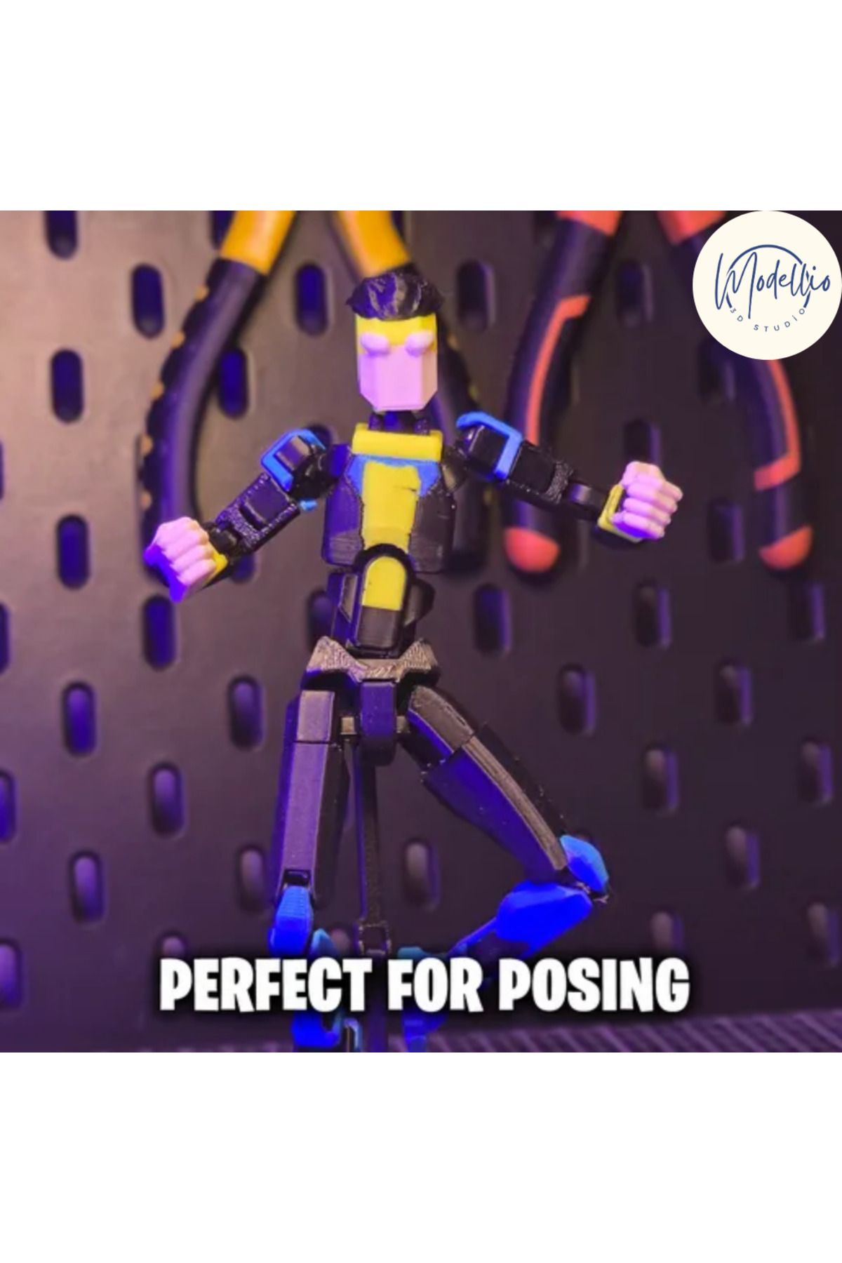 Modellio3D Inspired: T13 Efsane Figür Dummy 13