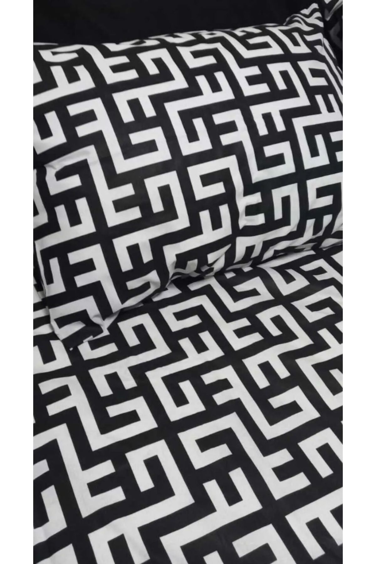 Totem-Star Patterned Ranforce Fitted Sheet Set 3